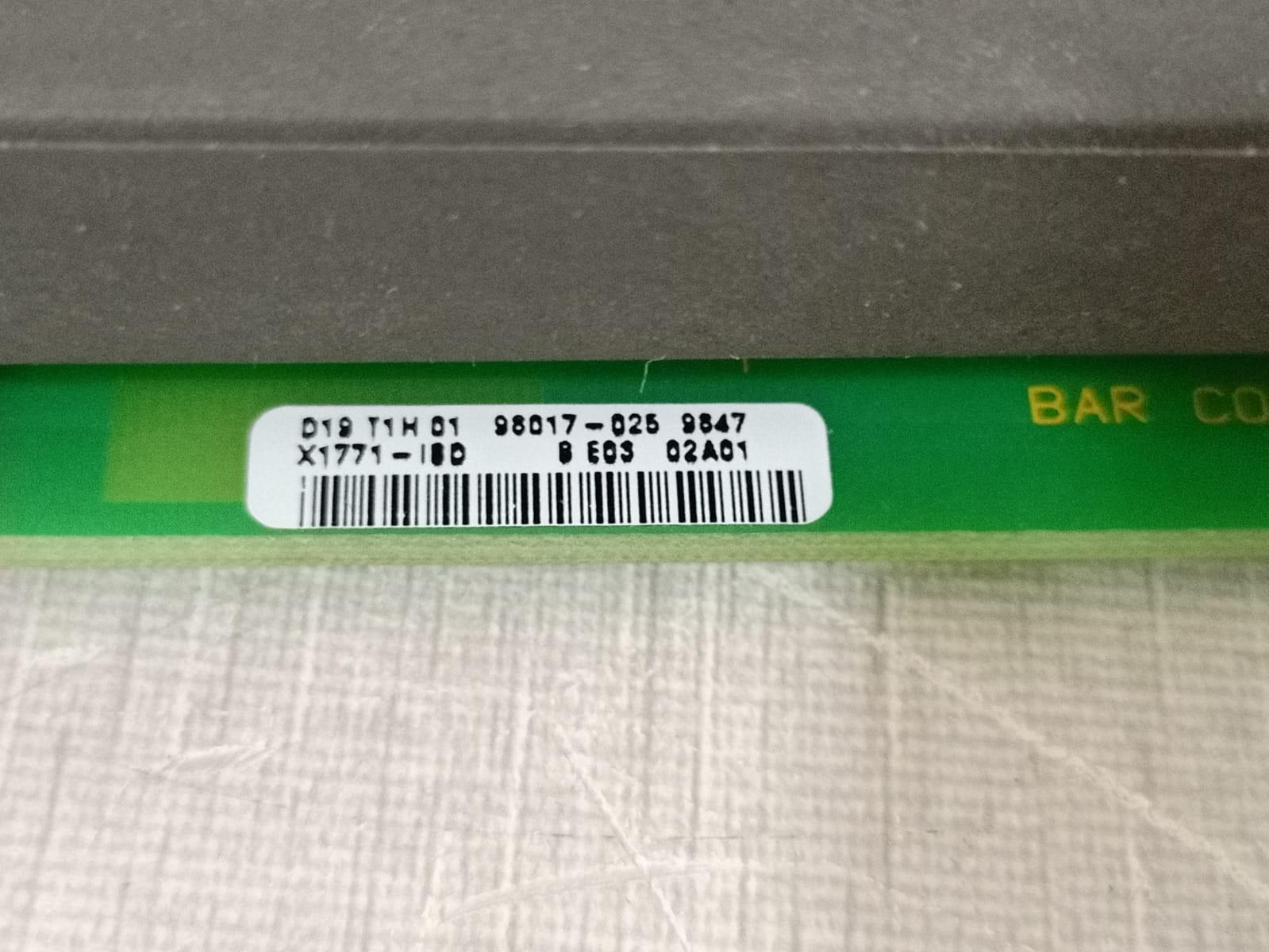 Allen-Bradley 1771-IBD Allen Bradley 1771-IBD B Input Module | Ser B | Rev E03 | 10-30VDC 9