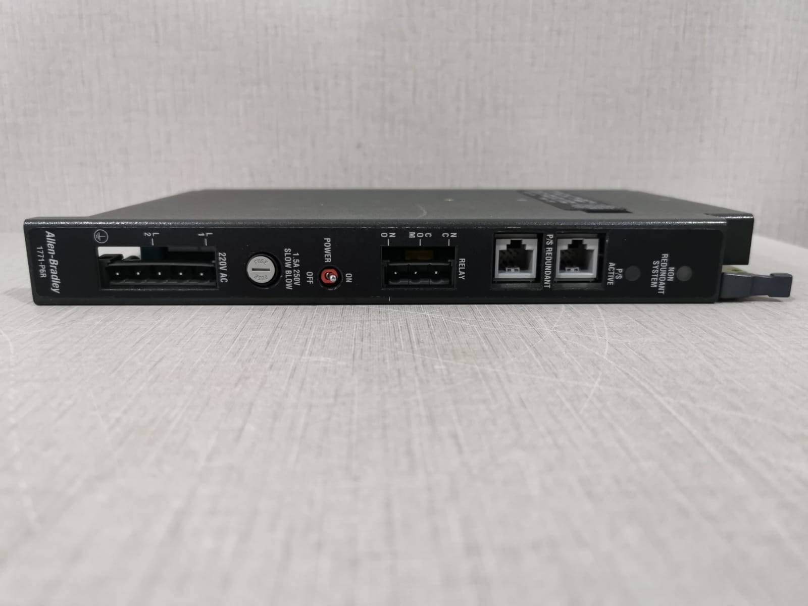 Allen-Bradley 1771-P6R Allen Bradley 1771-P6R C Rev. B03 220V AC Power Supply Module 8