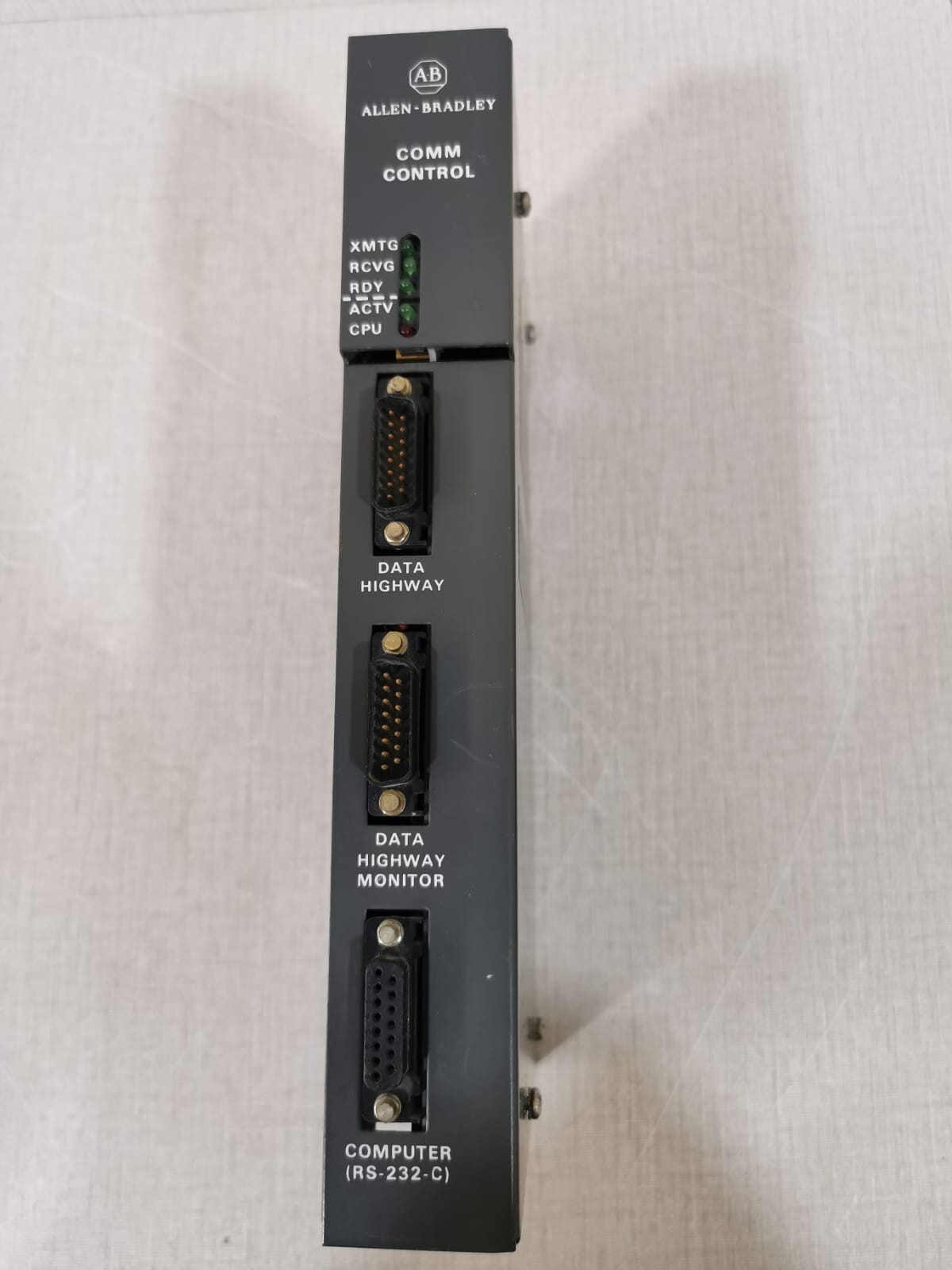 Allen-Bradley 1771-KF Allen Bradley 1771-KF Data Highway Interface Module/RS-232- C|F/W Rev. J|Ser A 2