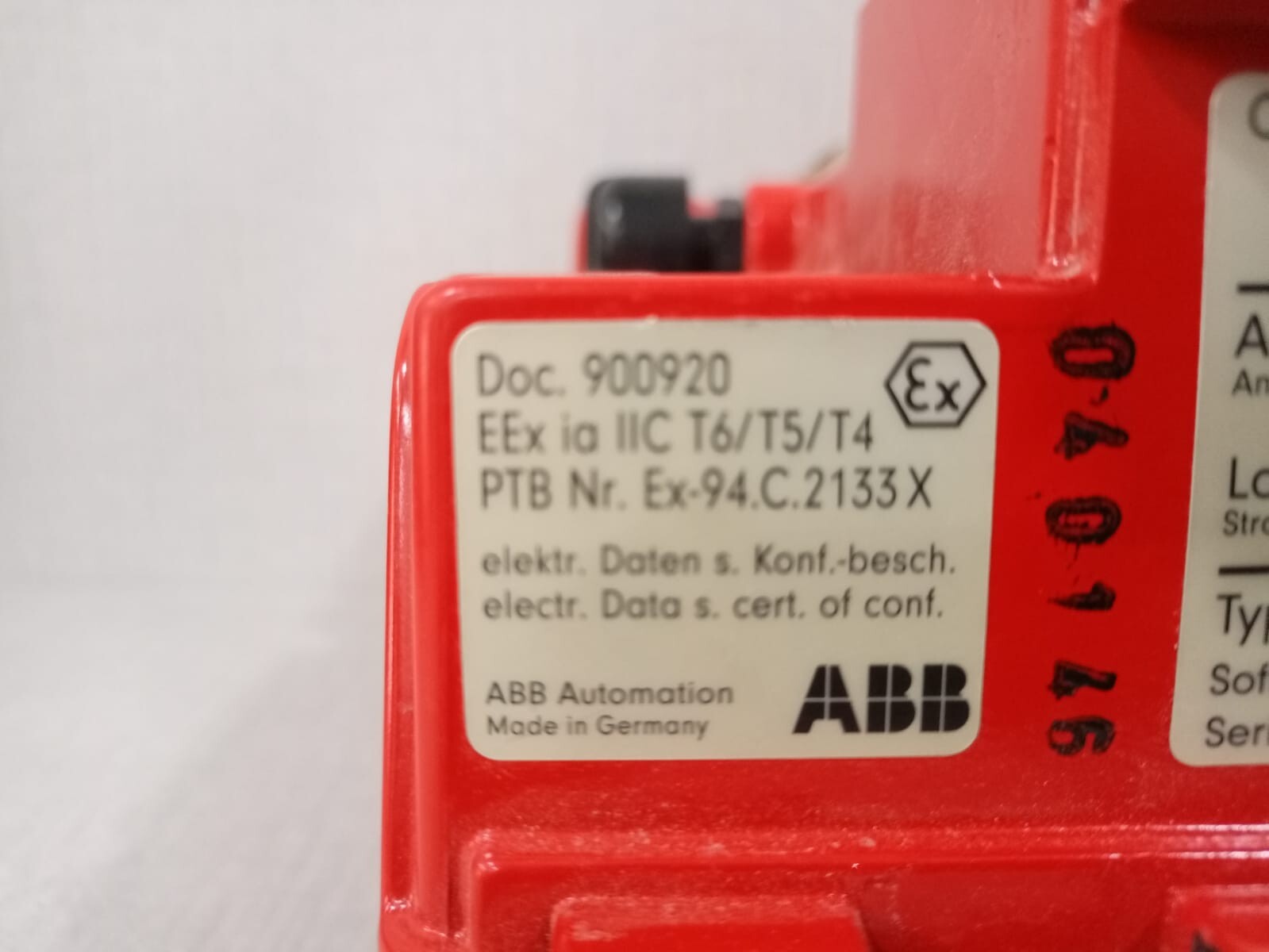 ABB 18341-A5142202 / F01 ABB 18341 TZID Control Valves 18341-A5142202 / F01 9