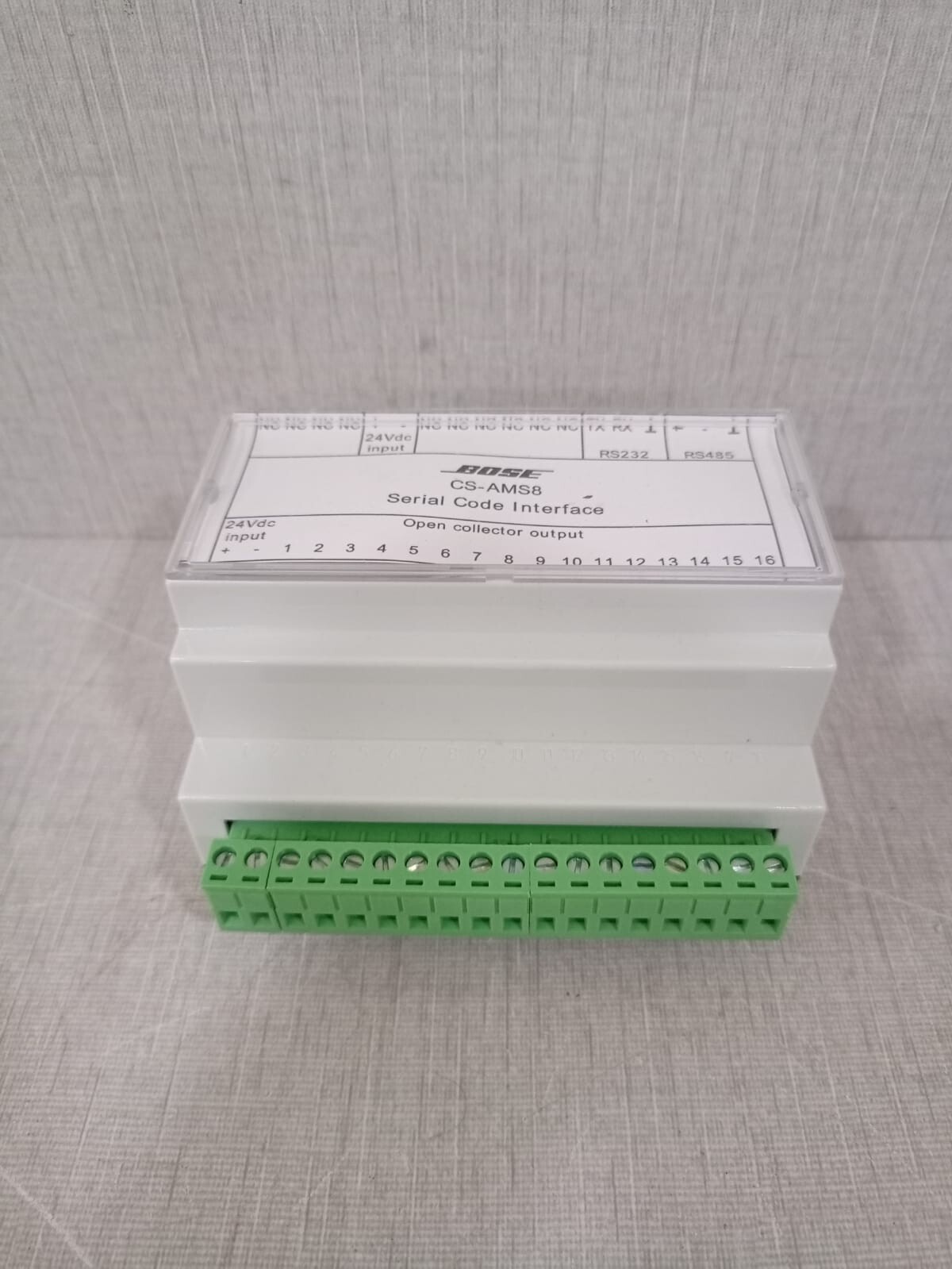 BOSE CS-AMS8 BOSE CS-AMS8 Serial Code Interface / CSAMS-8 CSSCI 12-24vdc 1.2w max 2
