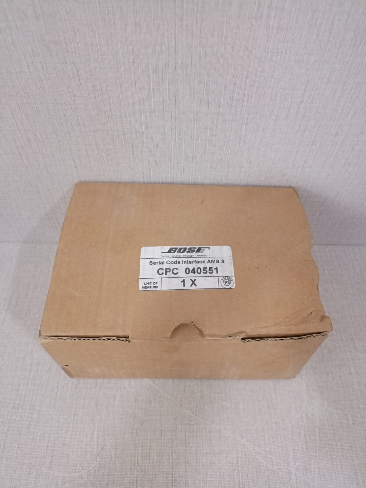 BOSE CS-AMS8 BOSE CS-AMS8 Serial Code Interface / CSAMS-8 CSSCI 12-24vdc 1.2w max 5