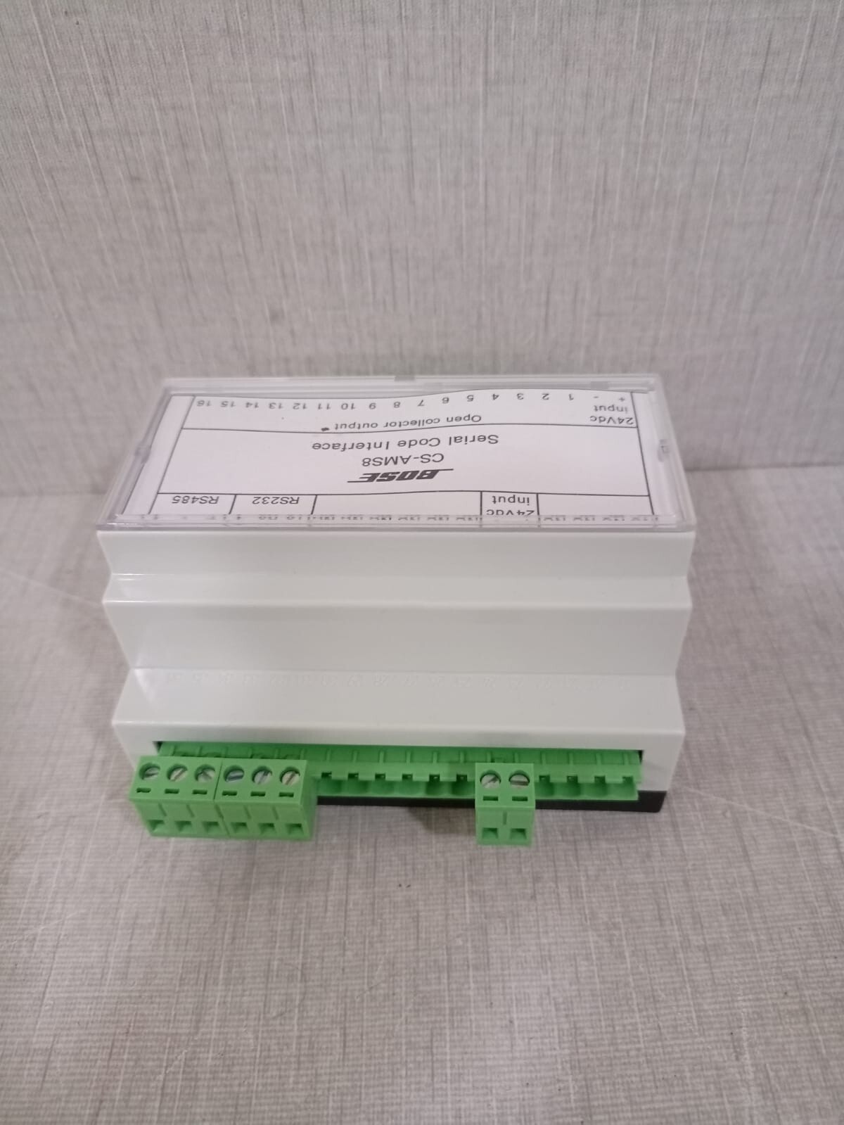 BOSE CS-AMS8 BOSE CS-AMS8 Serial Code Interface / CSAMS-8 CSSCI 12-24vdc 1.2w max 7