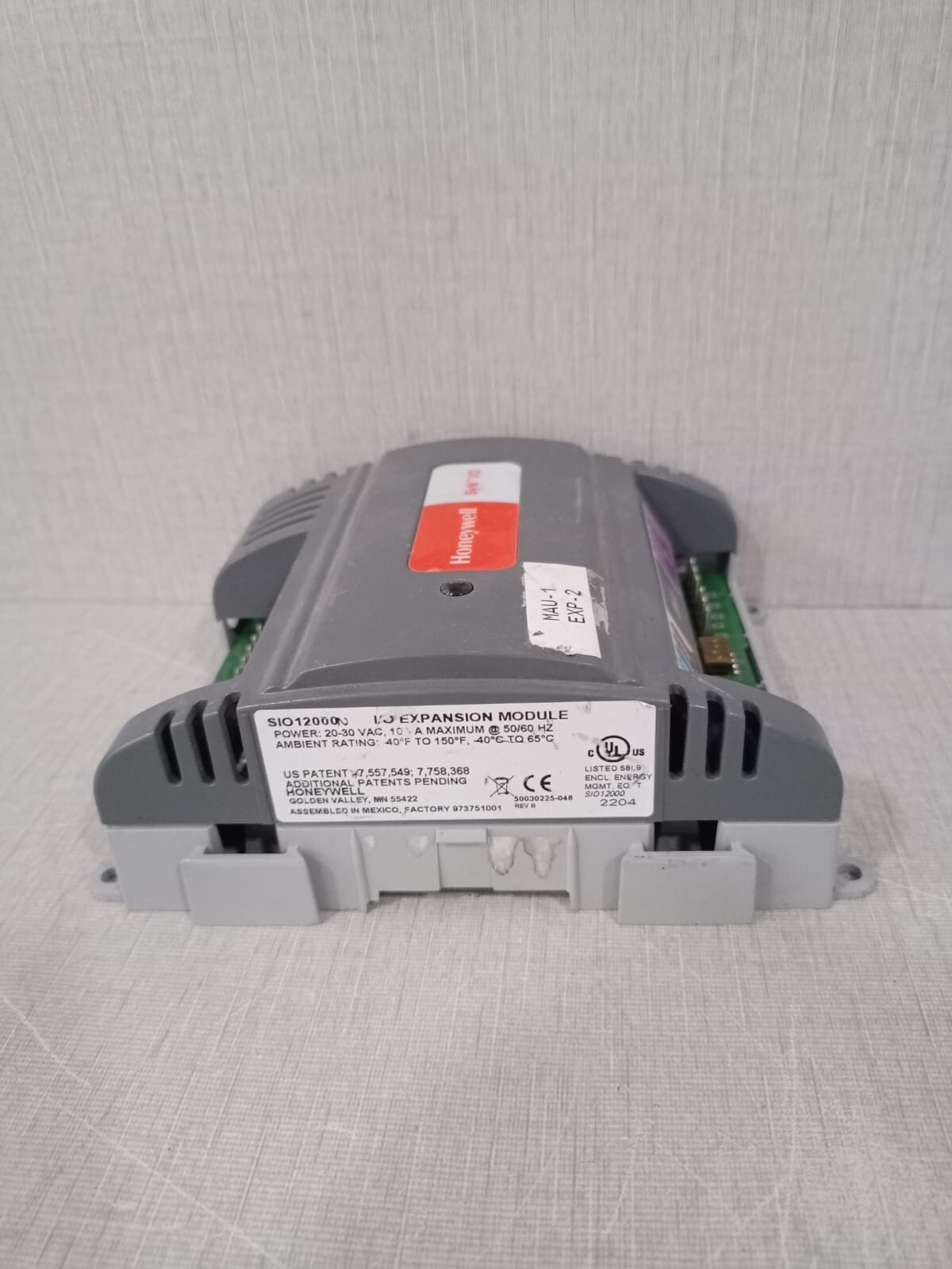 Honeywell SIO12000 Honeywell SIO12000 Series Sylk I/O Expansion Module 20-30VAC,10VA 50/60Hz 4