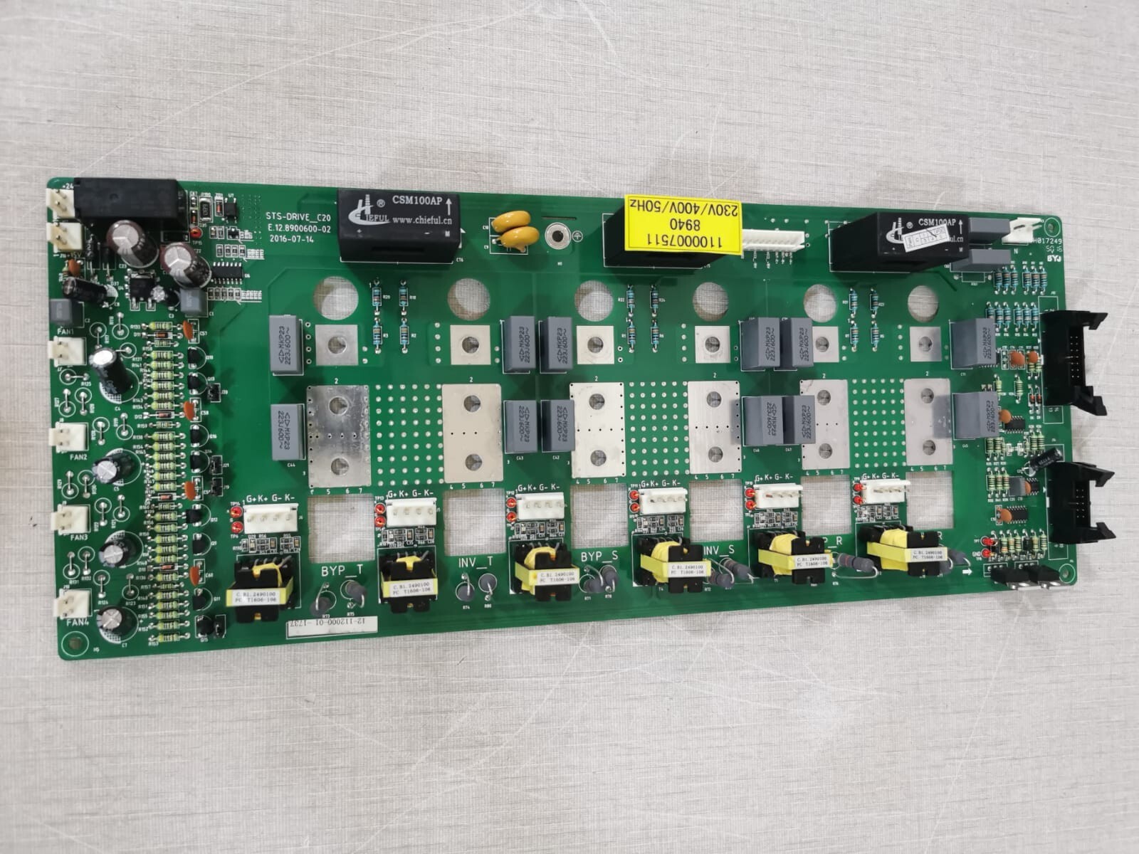 PCB STS-DRIVE_C20 STS-DRIVE_C20 Mother Board / E.12.8900600-02 Printed Circuit Board 5