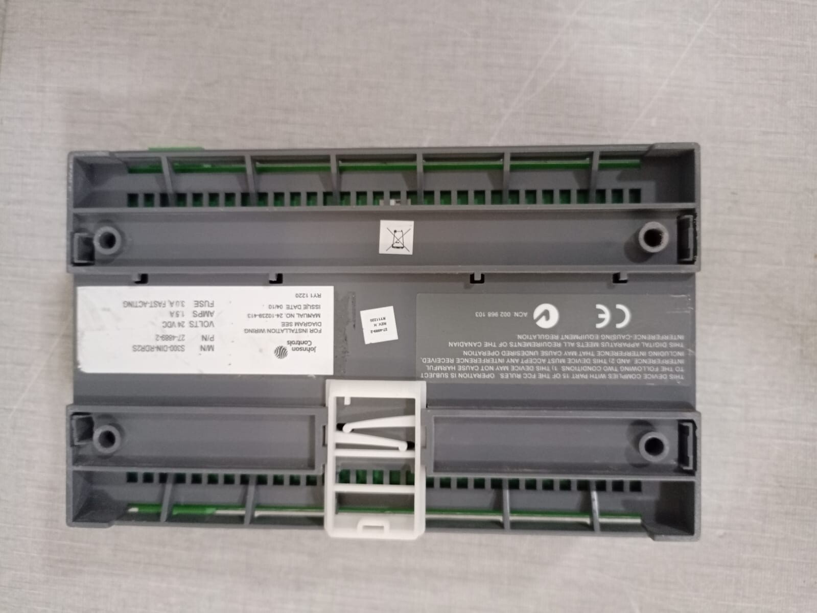 Johnson Controls RDR2S Johnson Controls Cardkey RDR2S S300-DIN-RDR2S Door Interface Module 5