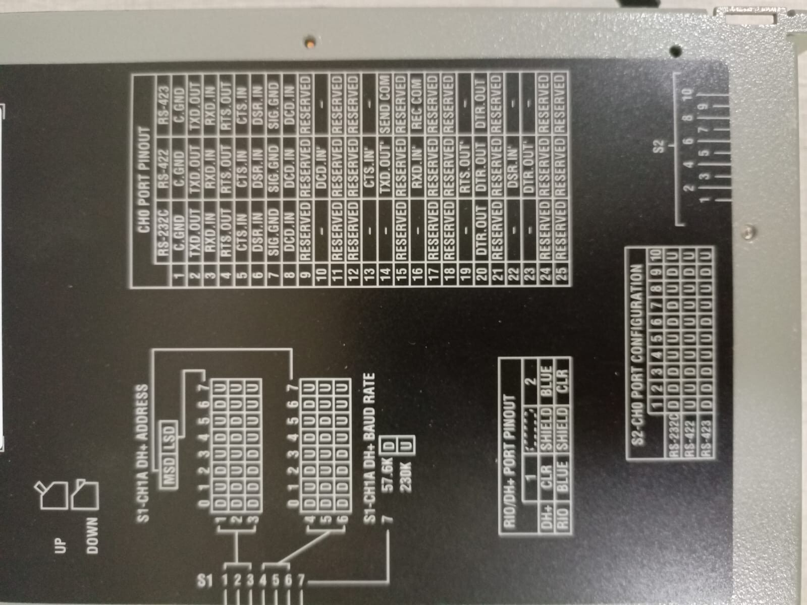 Allen-Bradley 1785-L60B/E Allen-Bradley 1785-L60B/E PLC-5/60 Processor Module REV J01 10