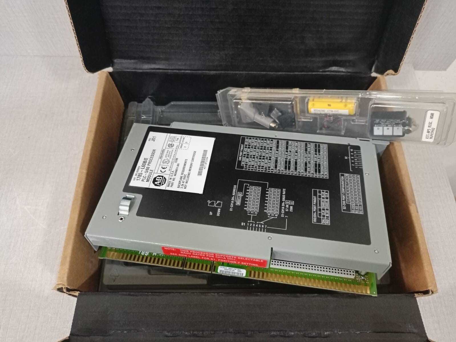 Allen-Bradley 1785-L60B/E PLC-5/60 Processor Module REV J01