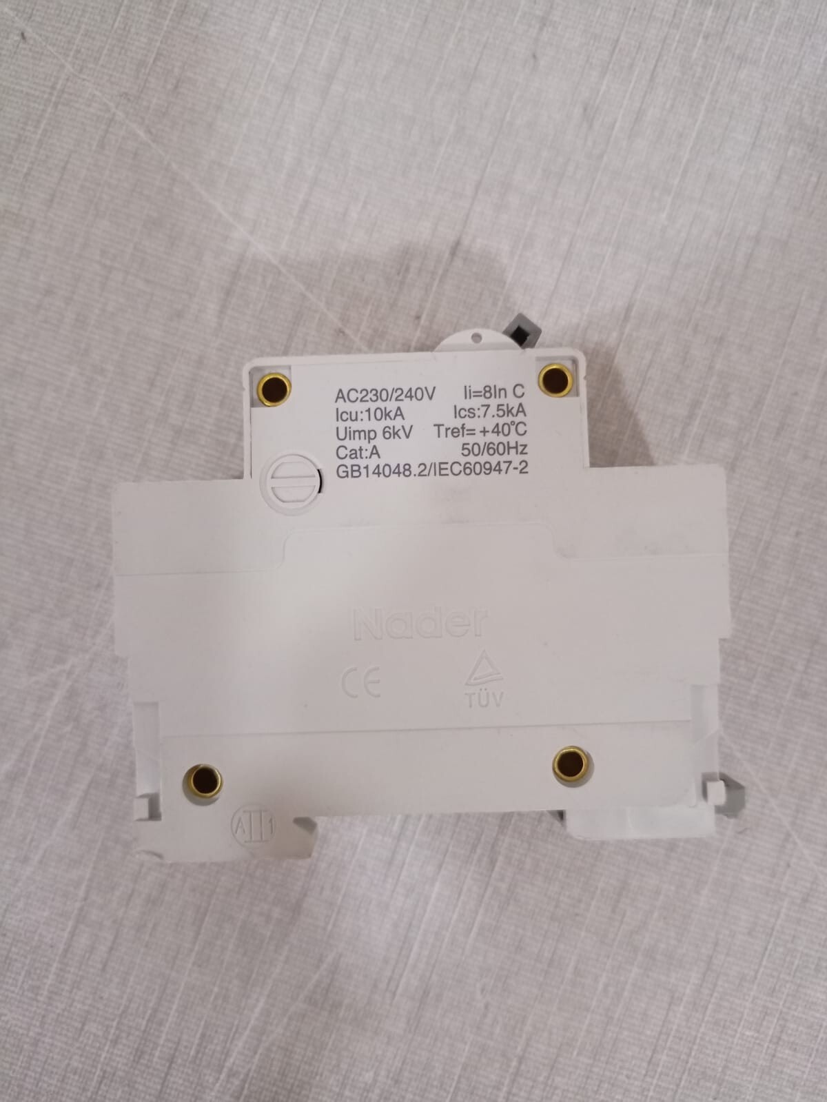 Nader NDM1A-125 Nader NDM1A-125 In:125A Circuit breaker 5