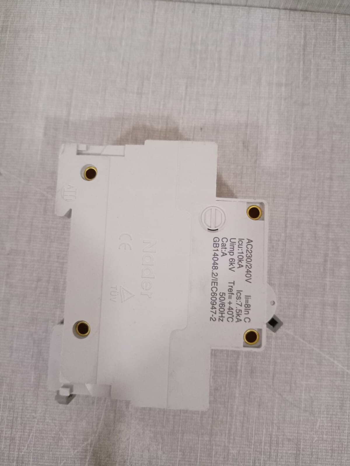 Nader NDM1A-125 Nader NDM1A-125 In:125A Circuit breaker 6