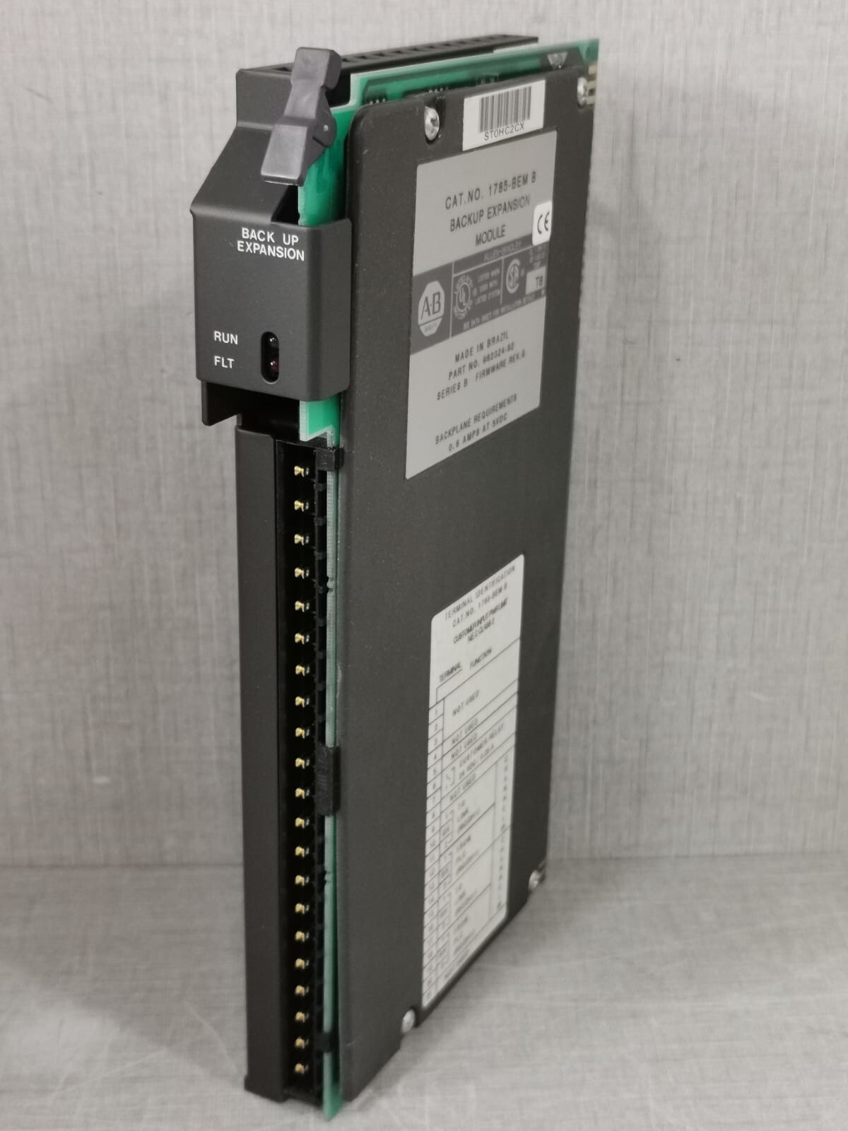 Allen-Bradley 1785-BEM B Allen-Bradley 1785-BEM B Backup Expansion Module 962324-82 Firmware Rev. G 4