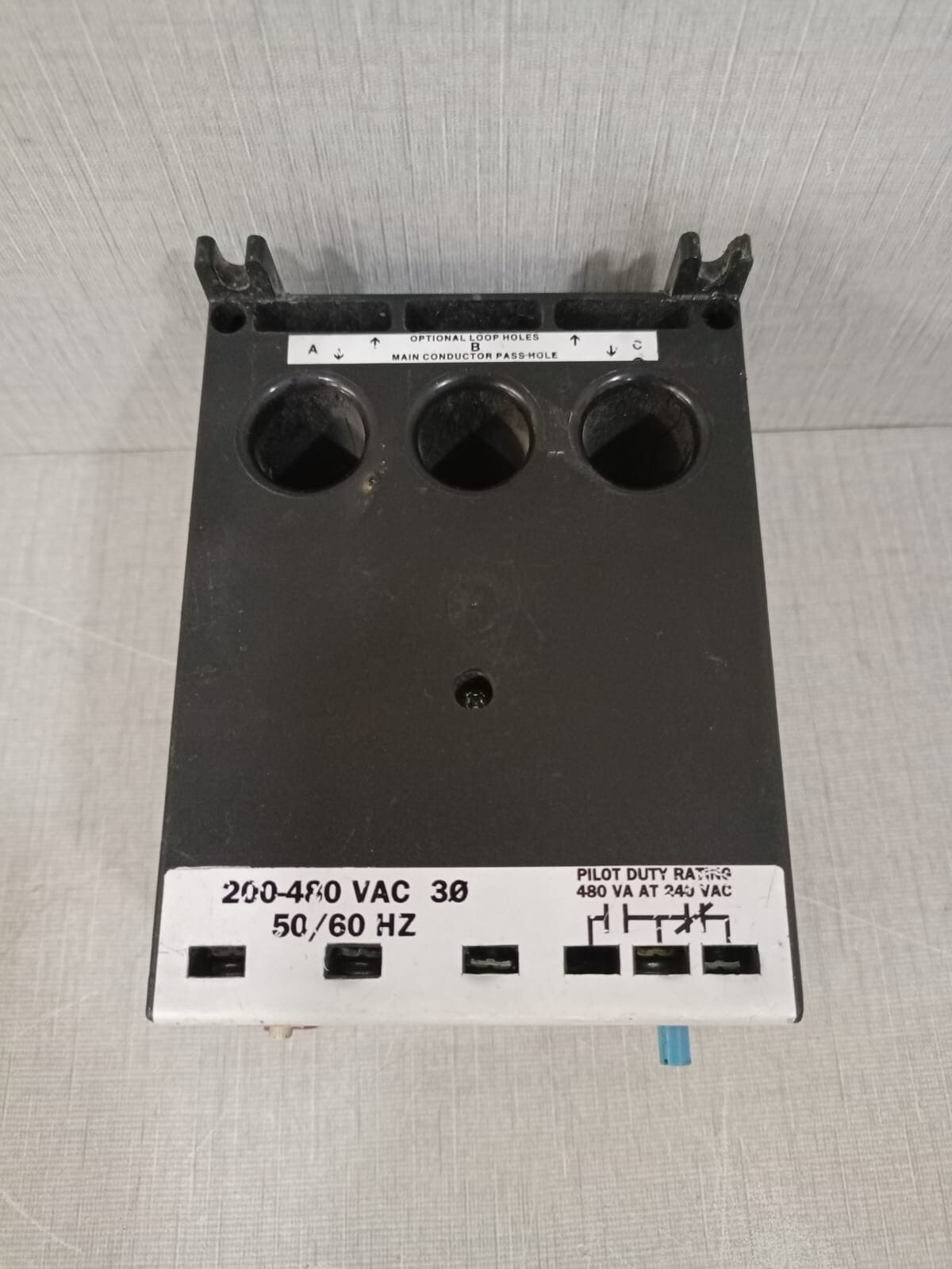 Motor Saver Model 777 Motorsaver Model 777 Overload Relay/Three Phase Electric Motor Protector 2