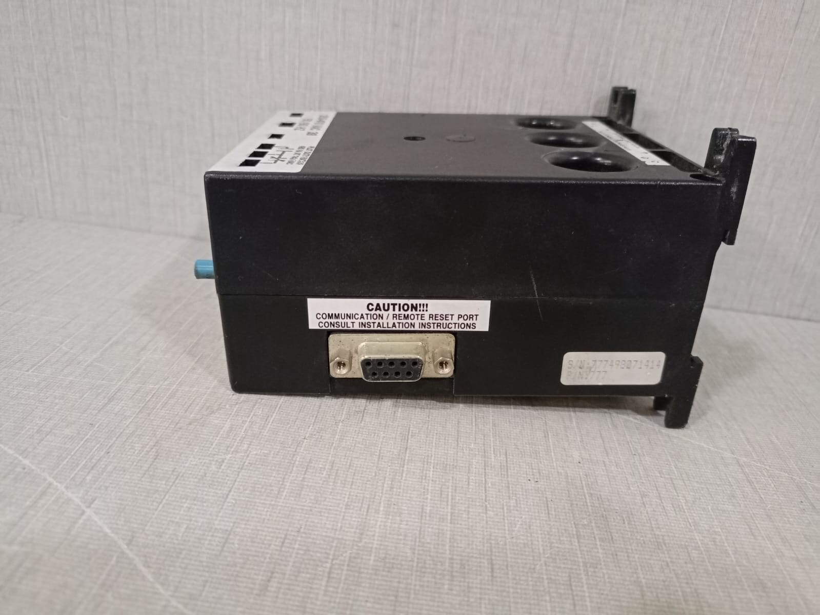 Motor Saver Model 777 Motorsaver Model 777 Overload Relay/Three Phase Electric Motor Protector 3