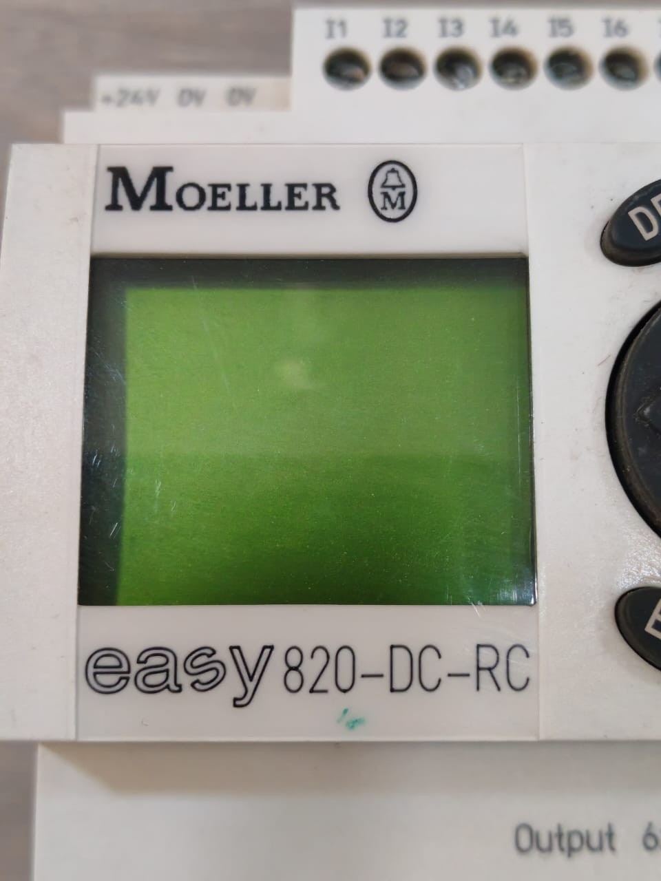 Moeller 820-DC-RC Moeller Easy 820-DC-RC Control Relay 24V- Missing Top Cover 2