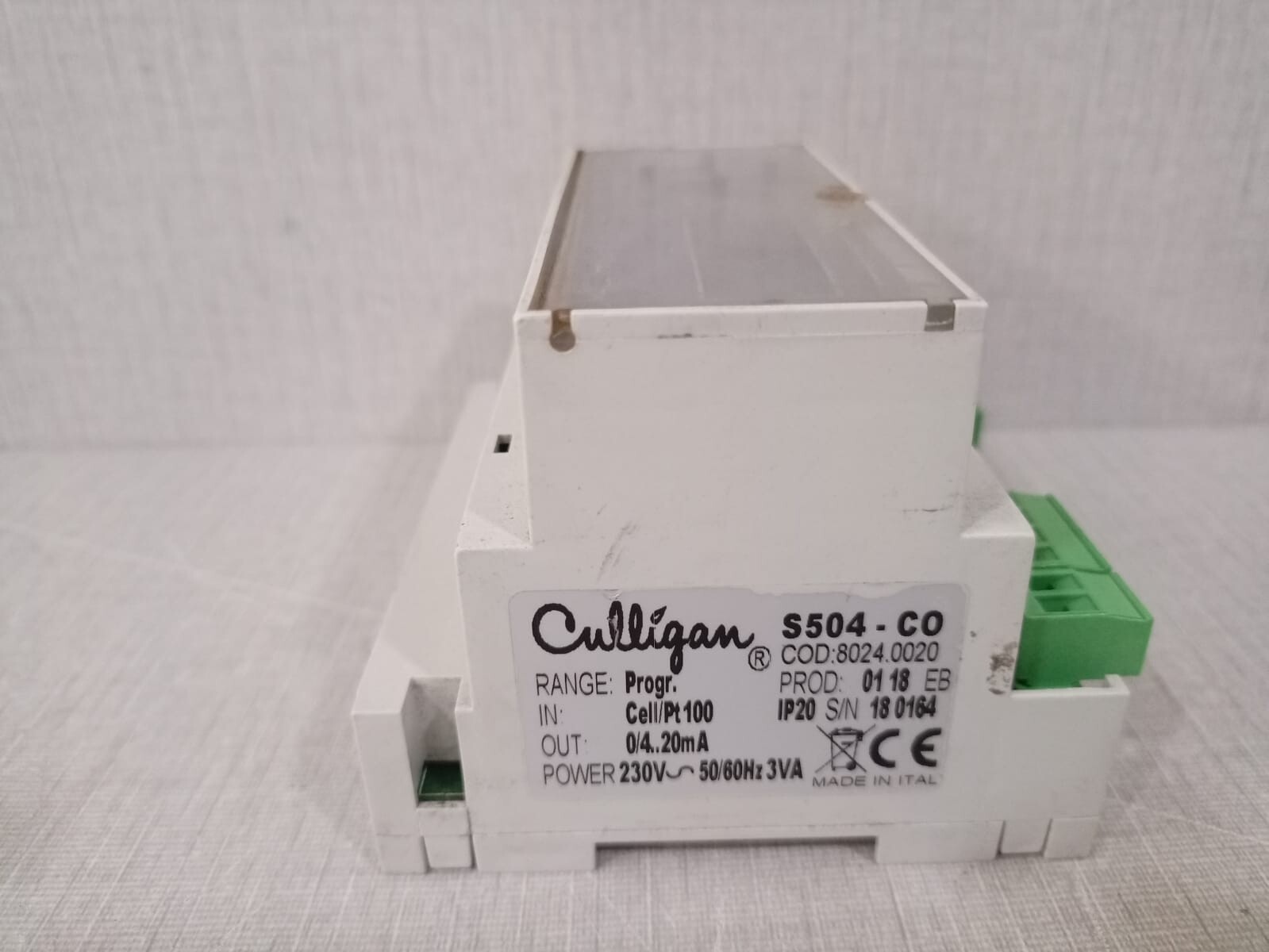 Culligan S504 / S504-CO Culligan S504 / S504-CO SINGLE-MEASUREMENT INSTRUMENTS 2
