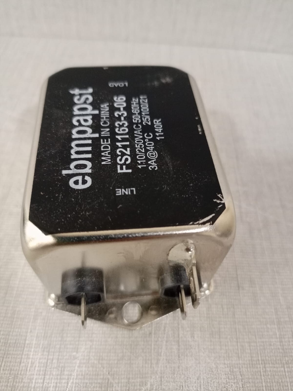 Ebmpapst FS21163-3-06 EBMPAPST FS21163-3-06 | 110/250VAC | 50-60Hz 2