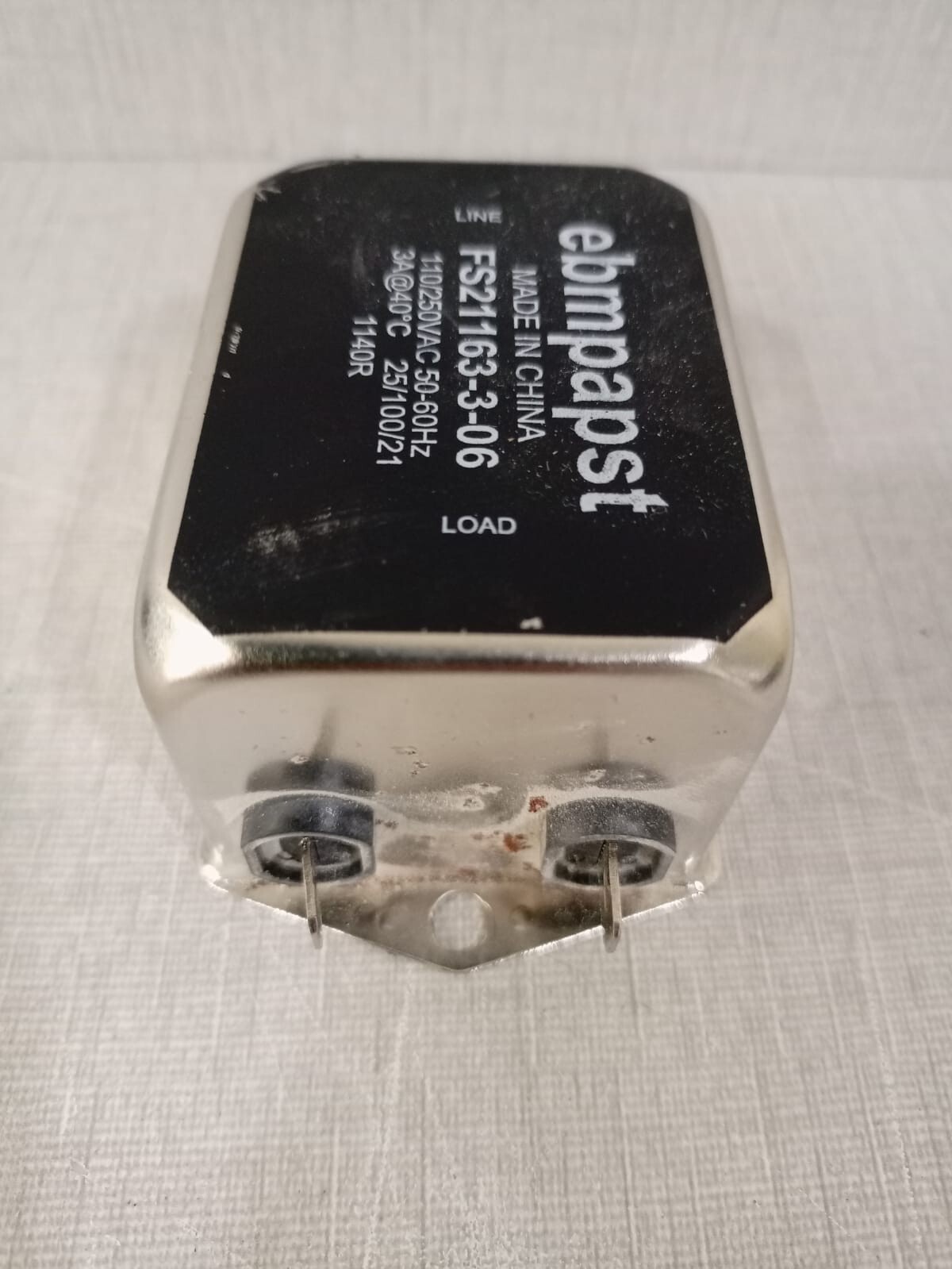 Ebmpapst FS21163-3-06 EBMPAPST FS21163-3-06 | 110/250VAC | 50-60Hz 3