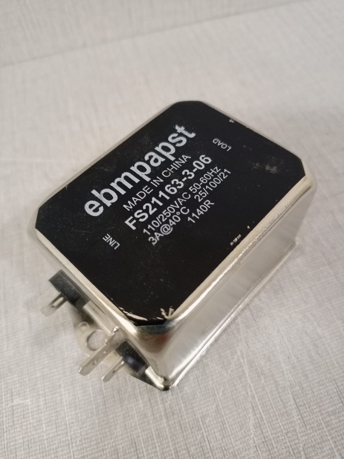 Ebmpapst FS21163-3-06 EBMPAPST FS21163-3-06 | 110/250VAC | 50-60Hz 5