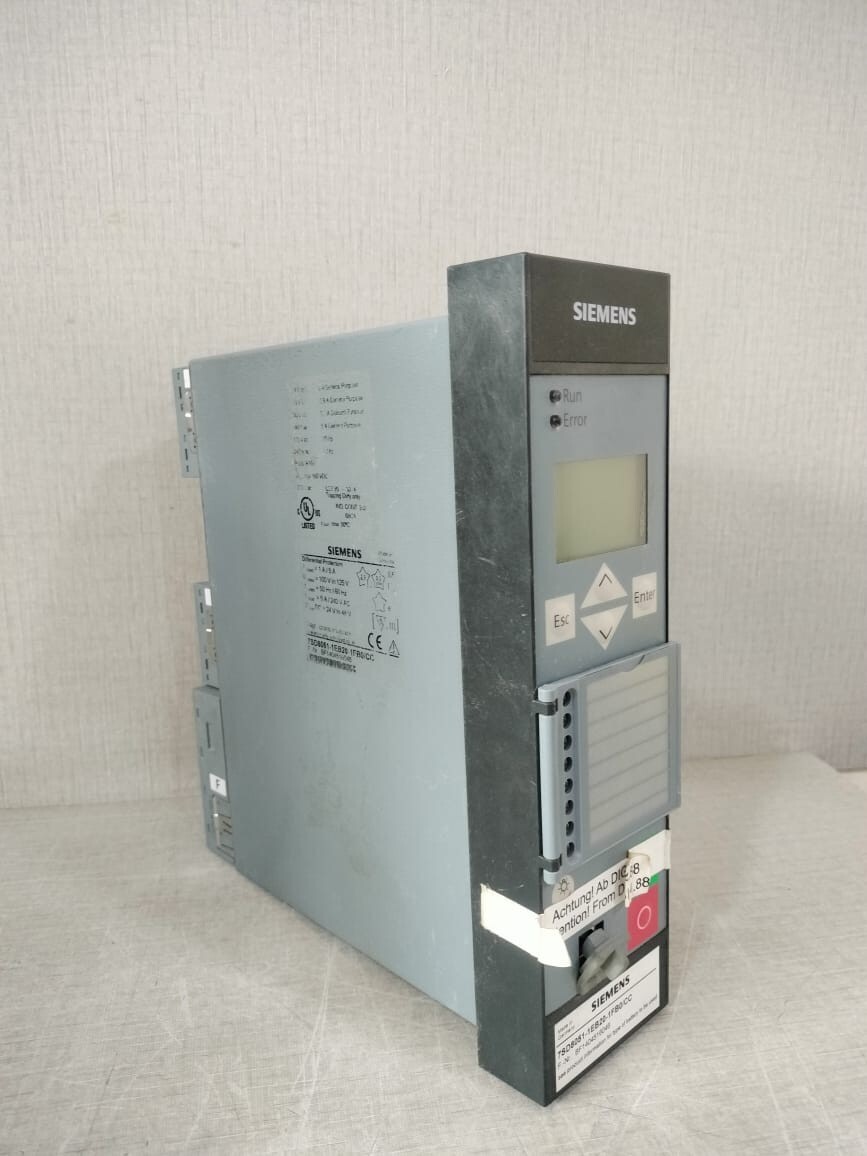 Siemens 7SD8051-1EB20-1FB0/CC SIEMENS Line Differential Protection 7SD8051-1EB20-1FB0/CC 6