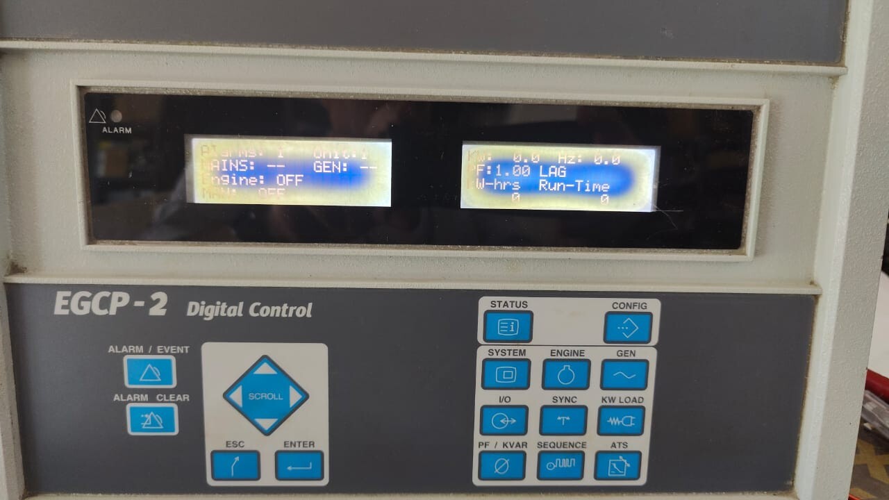 Woodward EGCP-2 WOODWARD EGCP-2 DIGITAL CONTROL 8406-121 REV H 3