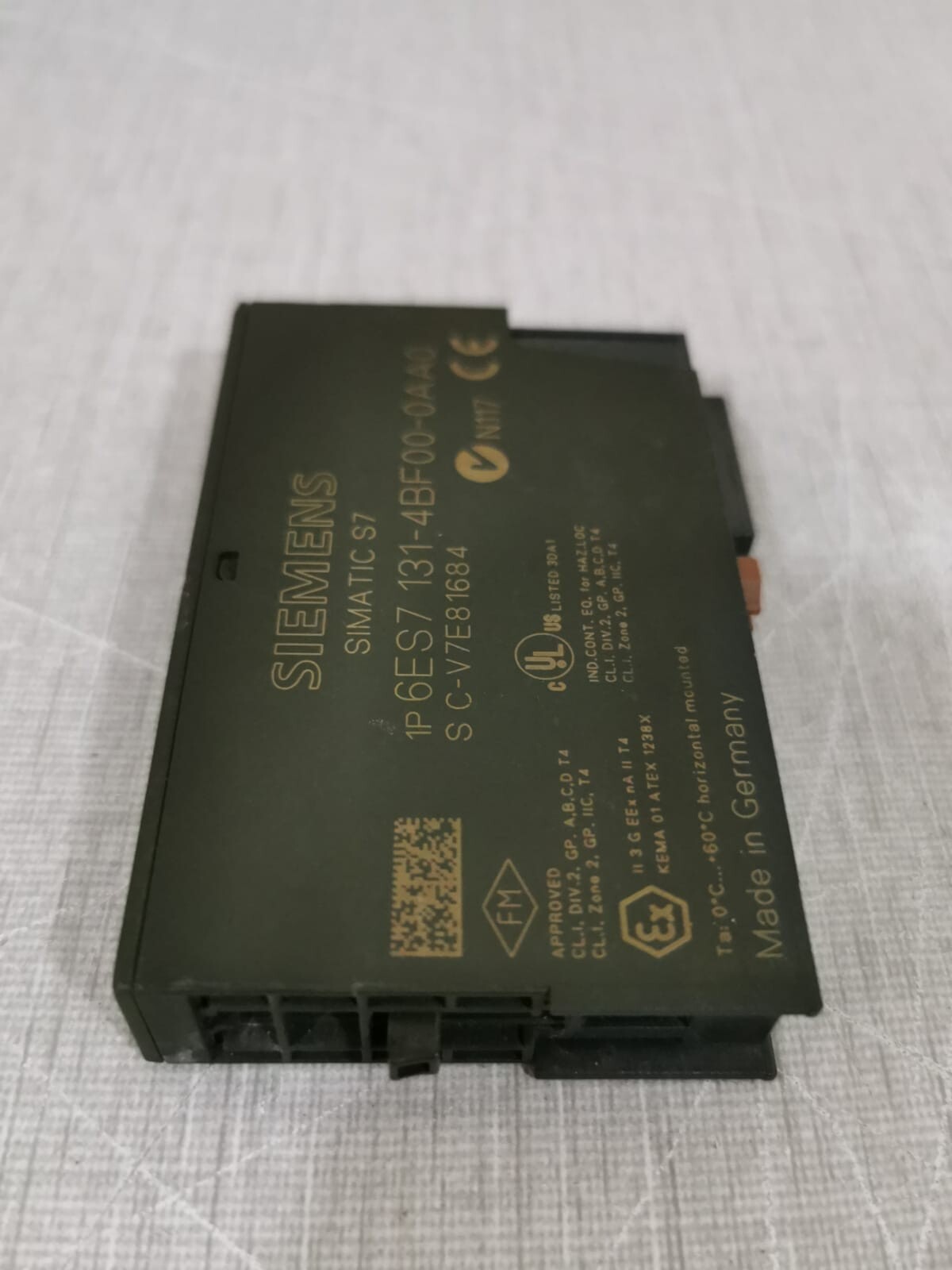Siemens 6ES7 131-4BF00-0AA0 Siemens 6ES7 131-4BF00-0AA0 8 DI DC24V Simatic S7 PLC Module 3
