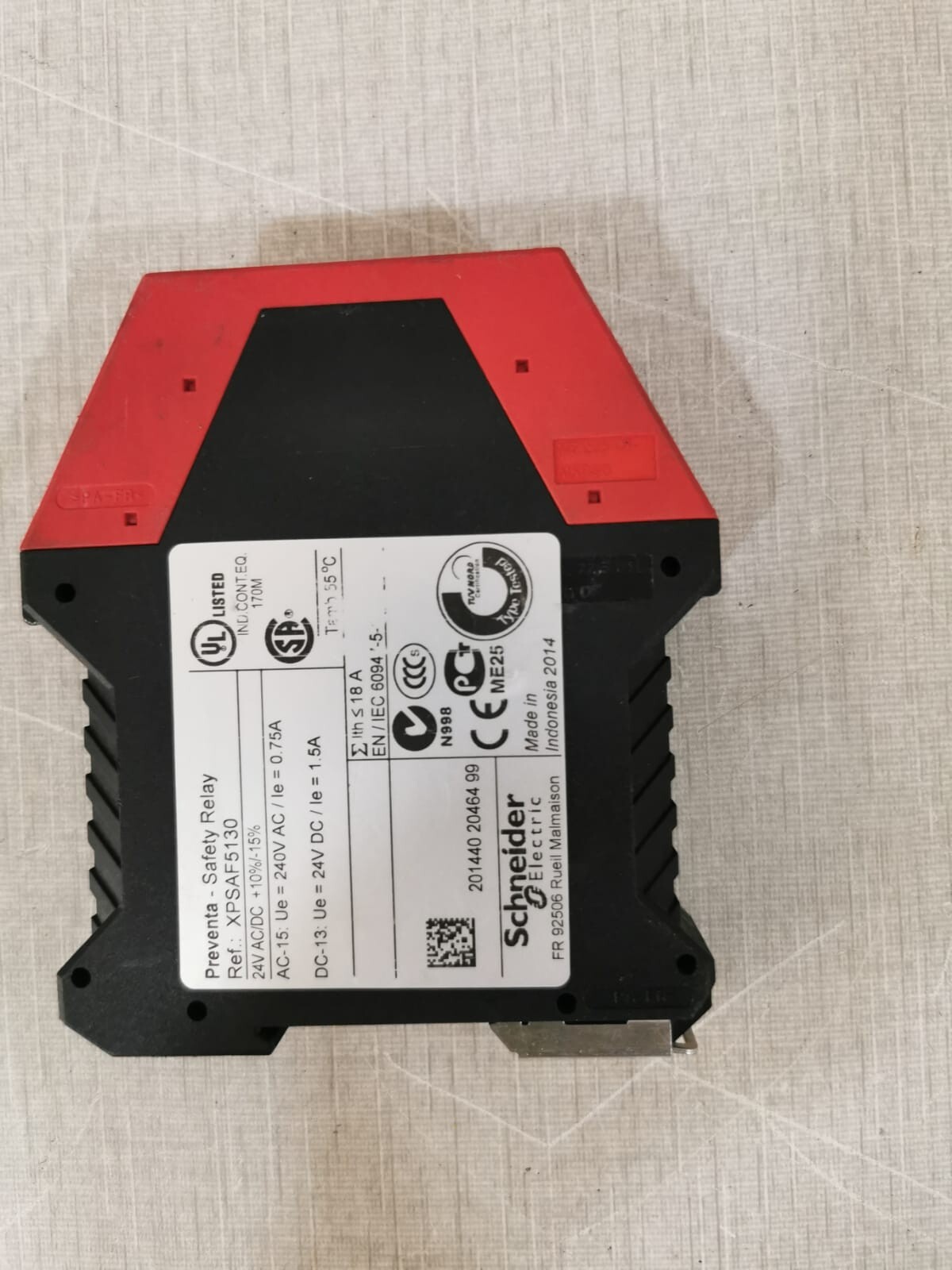 Schneider Electric XPSAF5130 Schneider Electric XPSAF5130 Safety Relay / XPS-AF 5