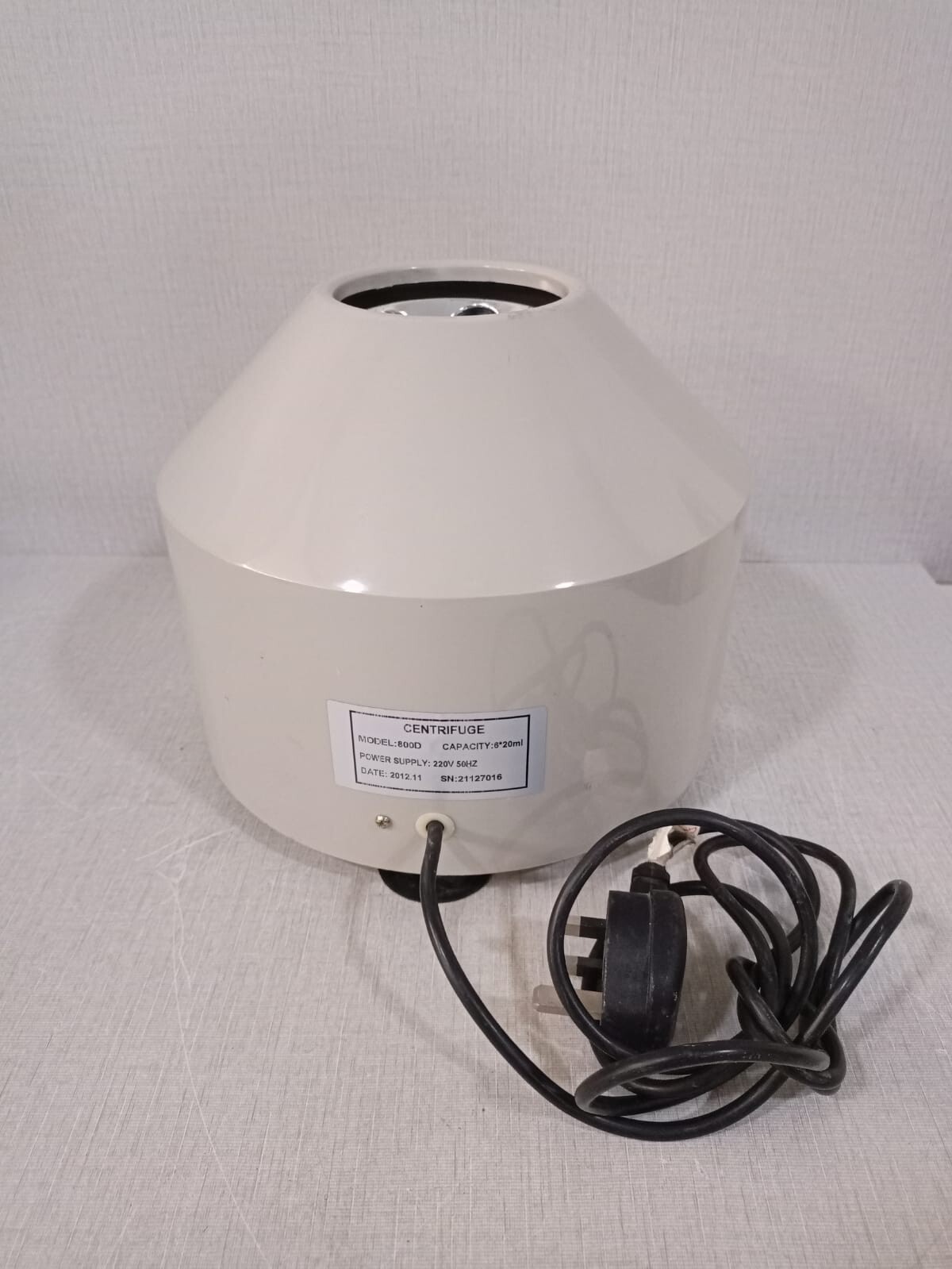 800D CENTRIFUGE 800D-CENTRIFUGE-220V-50HZ 800D CENTRIFUGE 220V 50HZ 6