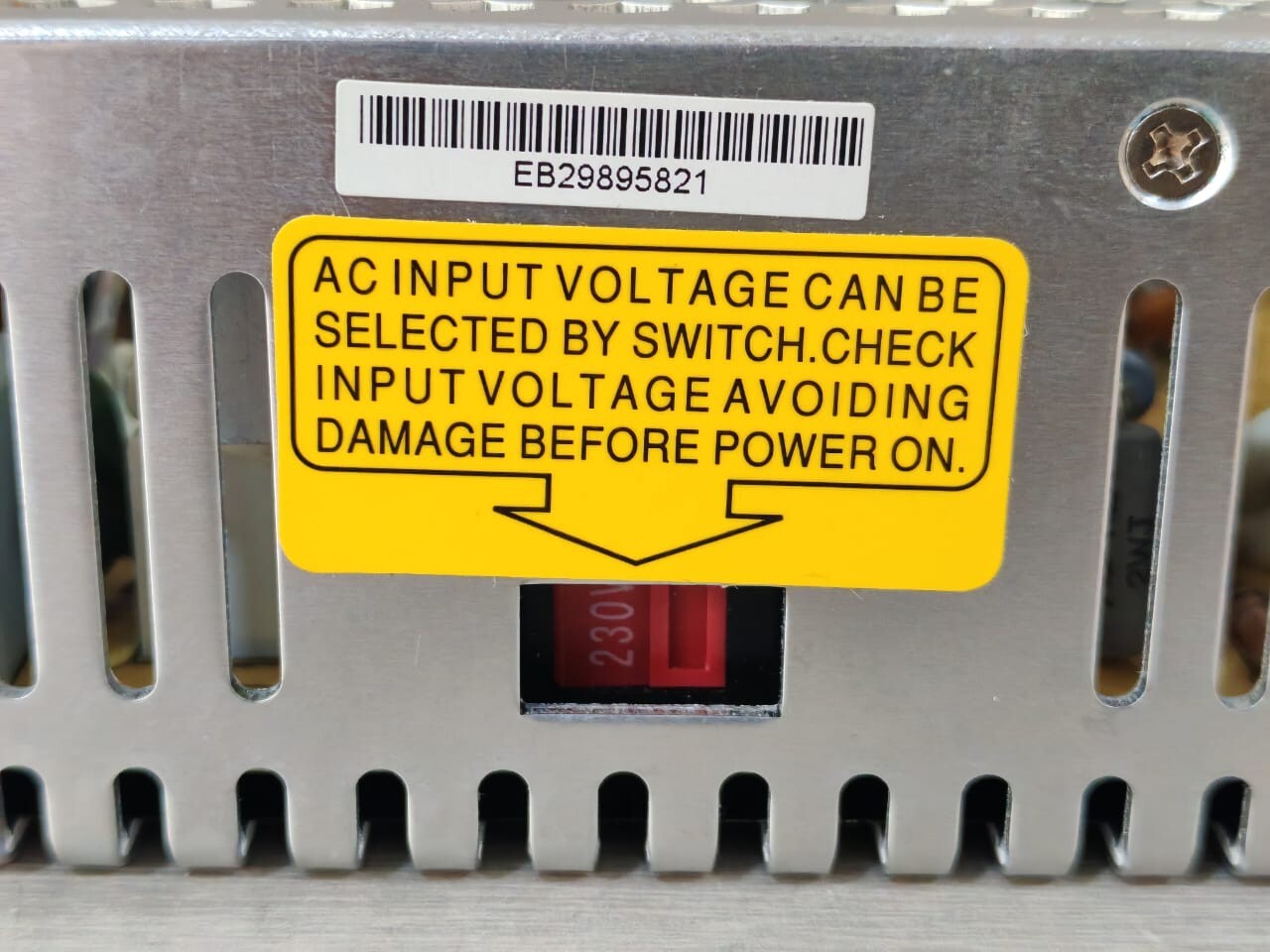 MEAN WELL NES-200-12 MEAN WELL NES-200-12 12V 17A 100-120VAC/4.5A POWER SUPPLY 9