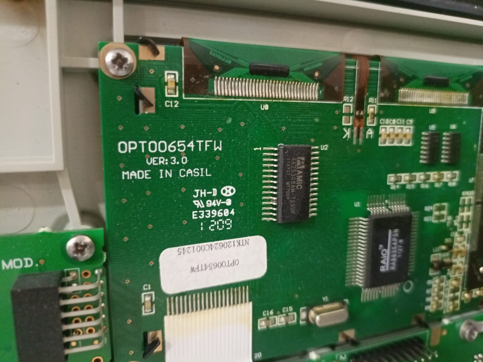 Oldham MX43 Oldham MX43 Analog And Digital Gas Detection Control Unit 4
