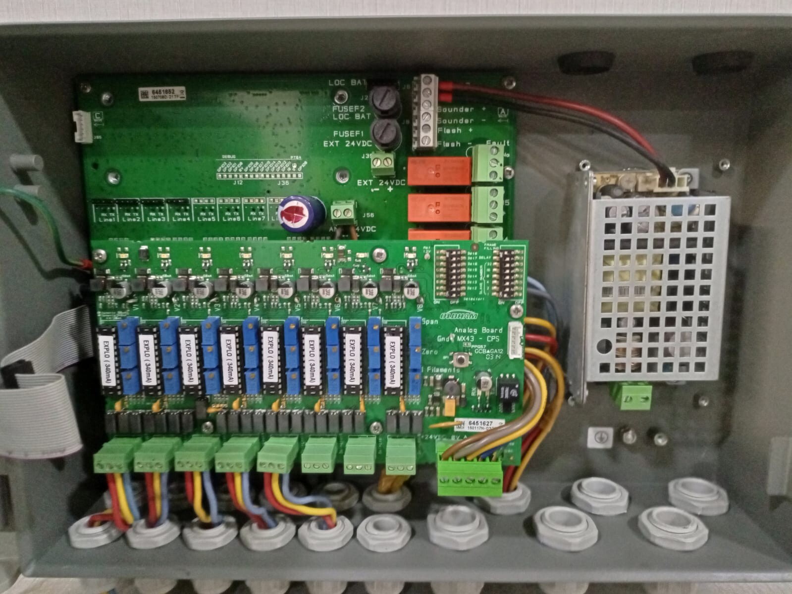 Oldham MX43 Oldham MX43 Analog And Digital Gas Detection Control Unit 6