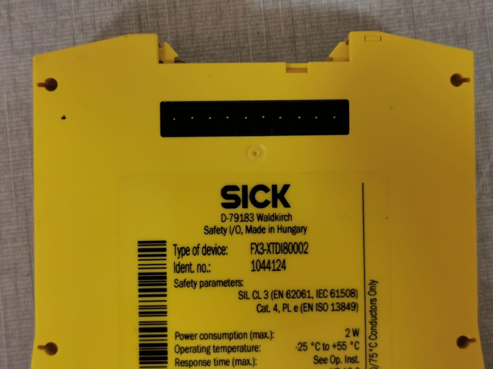 SICK XTDI80002 SICK FLEXI Soft XTDI/FX3-XTDI80002 1044124 Safety I/O 3