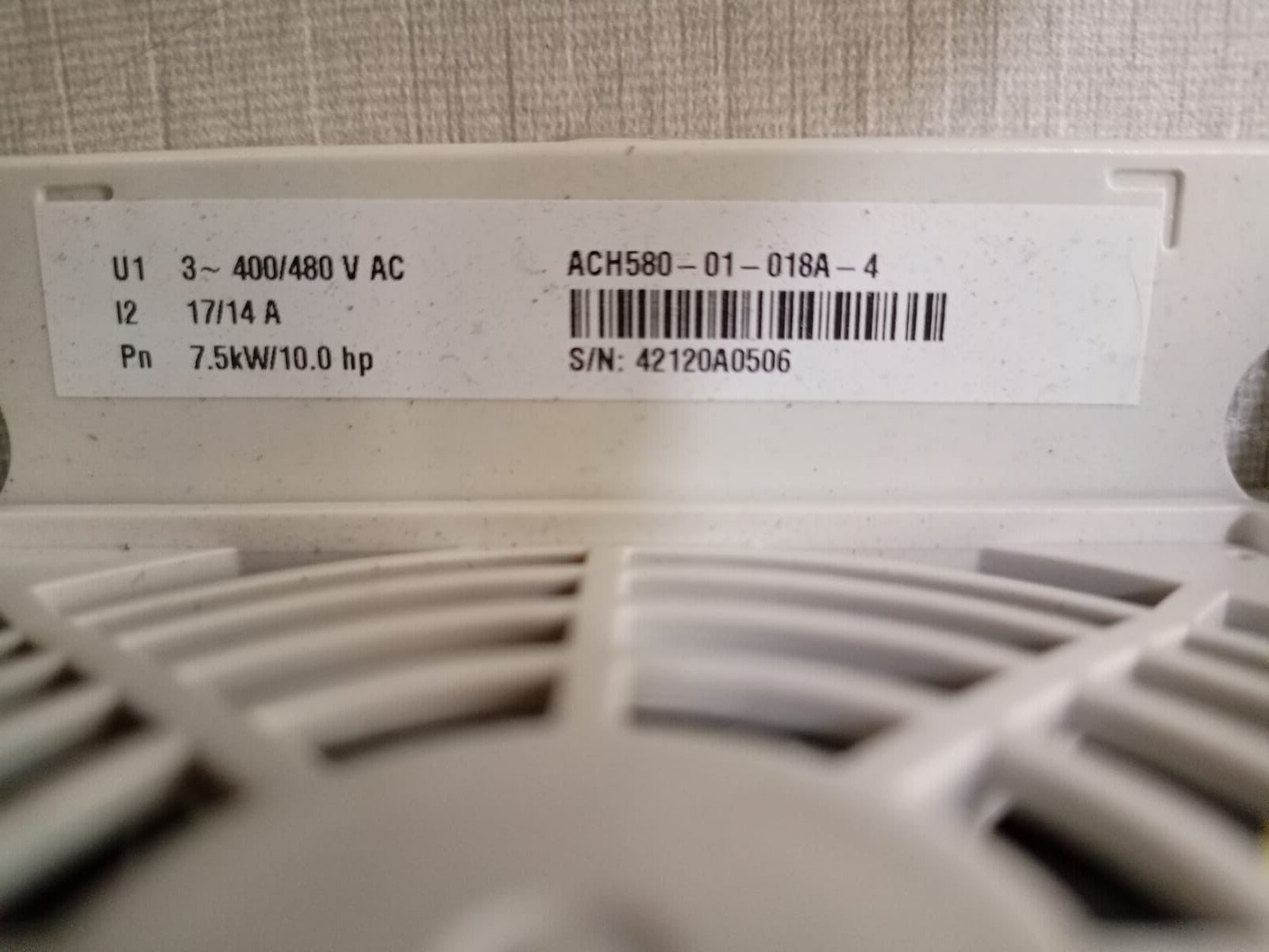 ABB ACH580-01-018A-4 SW V2.12.0.4 ABB ACH580-01-018A-4 SW V2.12.0.4 HEATING VENTILATION &AIR CONDITIONING 8