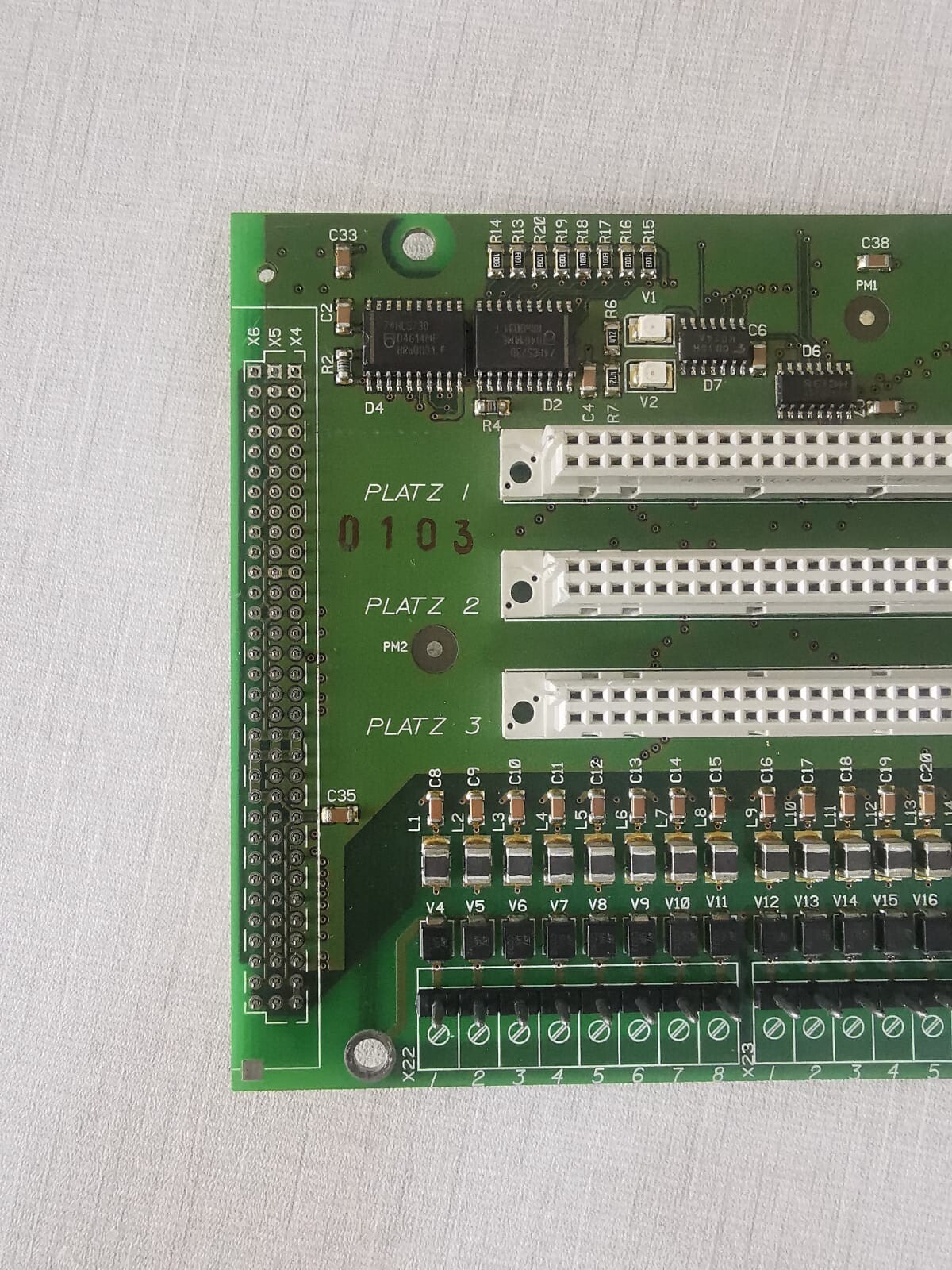 EWM SYSTEM 8000-M Mother Board 772421 A1 EMW System 8000-M Mother Board 772421 A1 Printed Circuit Board 4