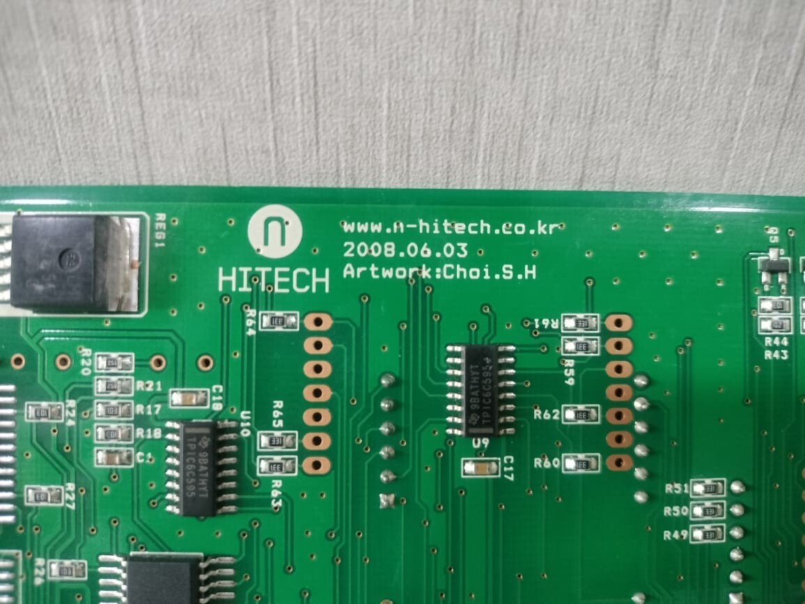 HITECH TLHIB-1A(D1) G01 VER 2.0 HITech / THYSSENKRUPP TLHIB-1A(D1) G01 VER 2.0 PCB Board 5