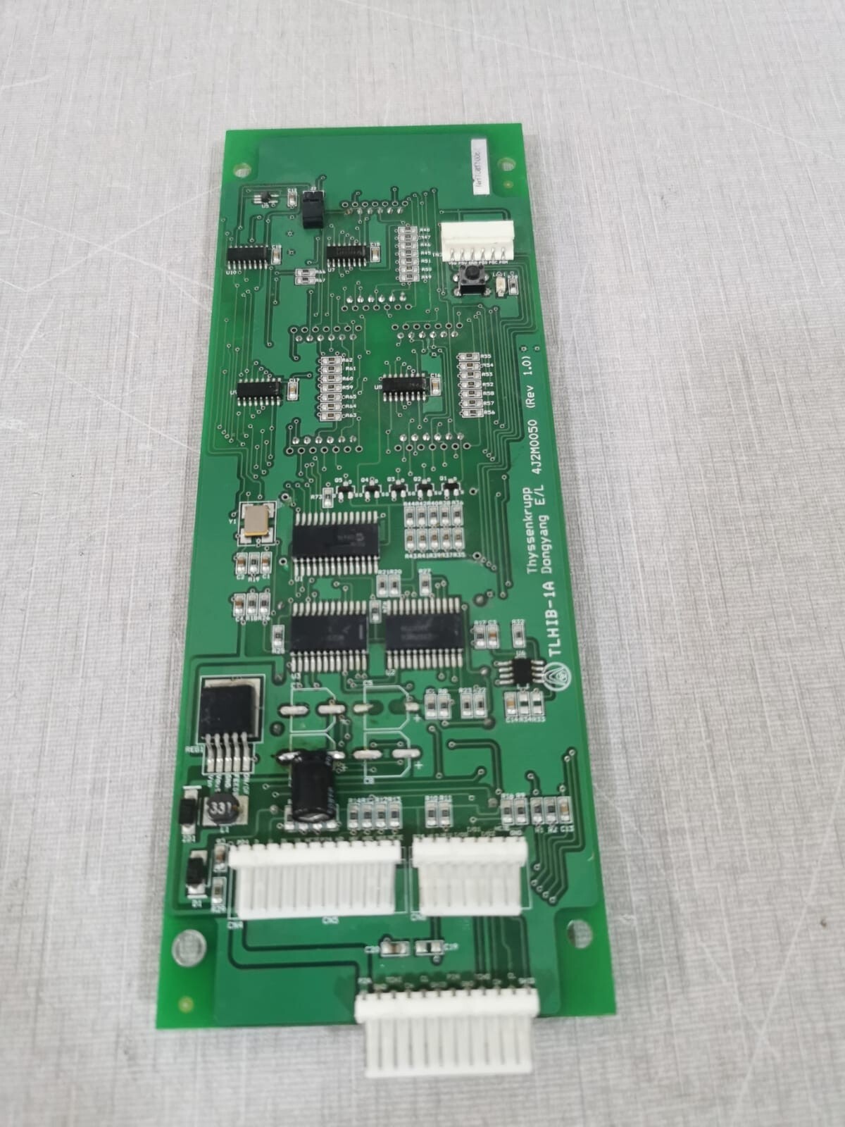 Thyssenkrupp TLHIB-1A/TLHIB-1A-D1 Thyssenkrupp TLHIB-1A /TLHIB-1A-D1 Dongyang E/L 4J2M0050 Rev (1.0) PCB Board 4