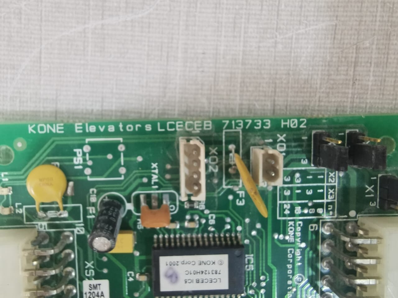 KONE KM713730G11 Kone Elevators LCECEB IC5 KM713730G11 Board / 713733 H02 PCB Board 3