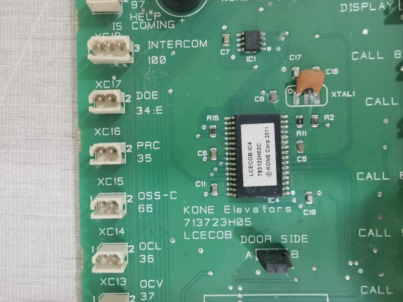 KONE 713723H05 Kone Elevators LCECOB IC4 713723H05 PCB Board 2