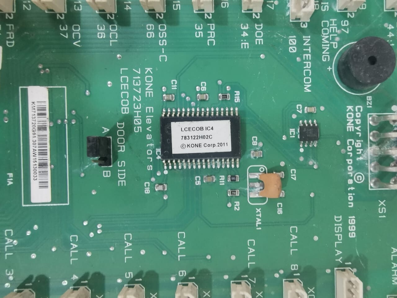 KONE 713723H05 Kone Elevators LCECOB IC4 713723H05 PCB Board 3