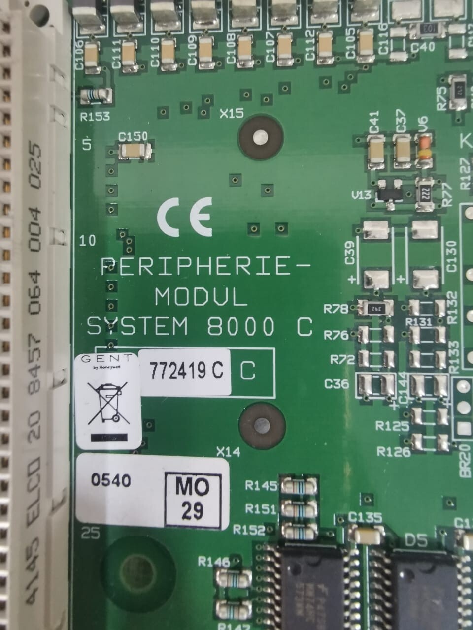 PERIPHERIE-MODUL SYSTEM PERIPHERIE-MODUL PERIPHERIE-MODUL SYSTEM 800 C / 772419 C Mother Board 2