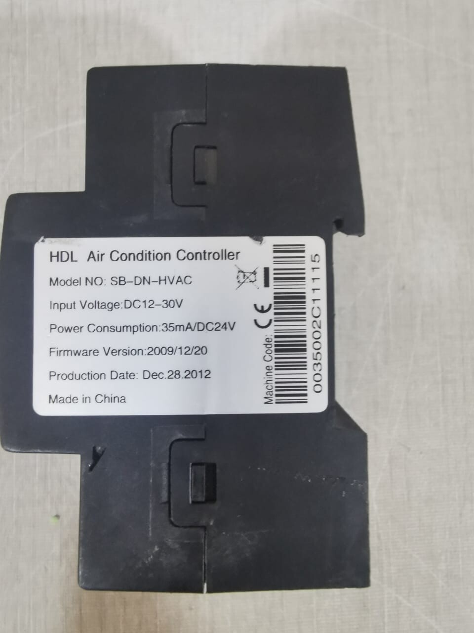 HDL SB-DN-HVAC HDL SB-DN-HVAC HDL AIR CONDITION CONTROLLER 2