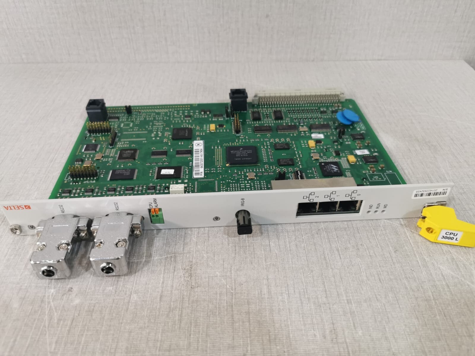 Selta 643072001-A0-IT SELTA CPU 3000 L 180230059 ED 4 PCB Board | P/N 643072001-A0-IT#04 7