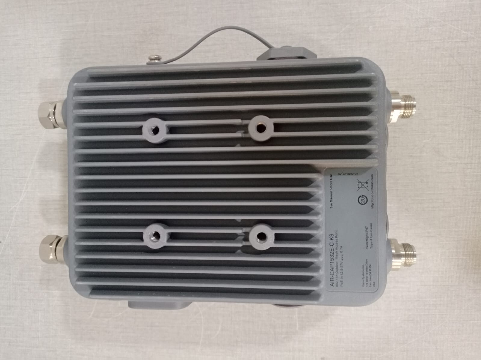 Cisco CAP1532E-C-K9 Cisco AIR-CAP1532E-C-K9 802.11n Outdoor Mesh Access Point 3