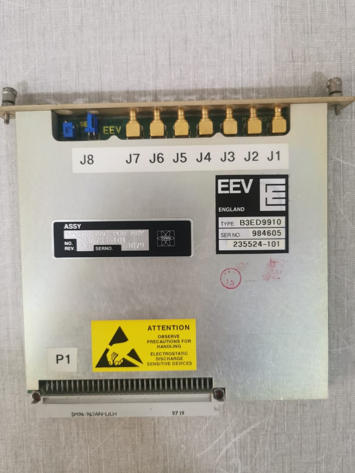 Terma ASSY-236723 TERMA ASSY 236723 Rev A / 236723-101 REV A PCB Board 3