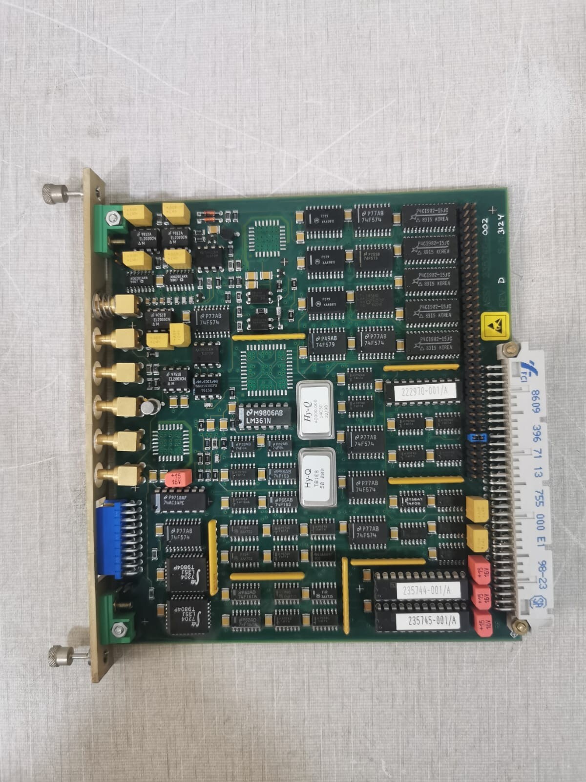 Terma ASSY-235740 TERMA ASSY 235740 Rev D/ 235740-002 REV D PCB Board 3