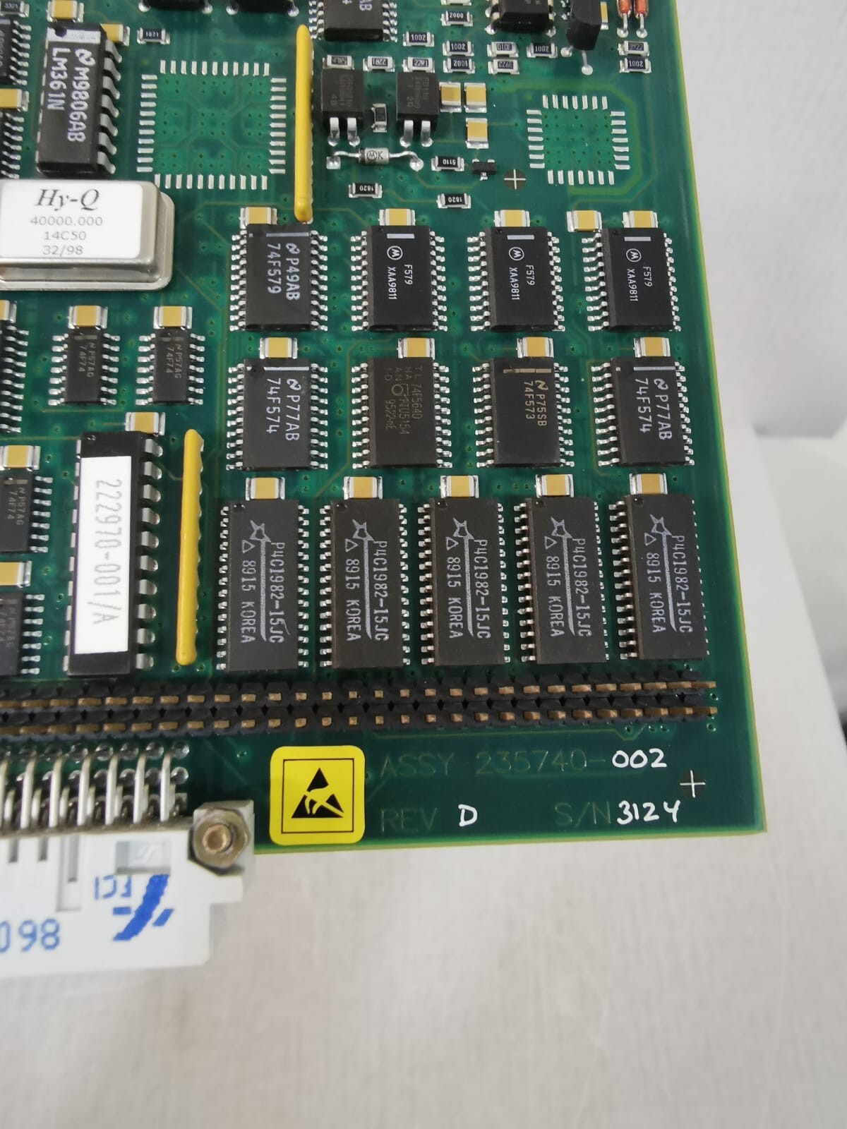 Terma ASSY-235740 TERMA ASSY 235740 Rev D/ 235740-002 REV D PCB Board 4