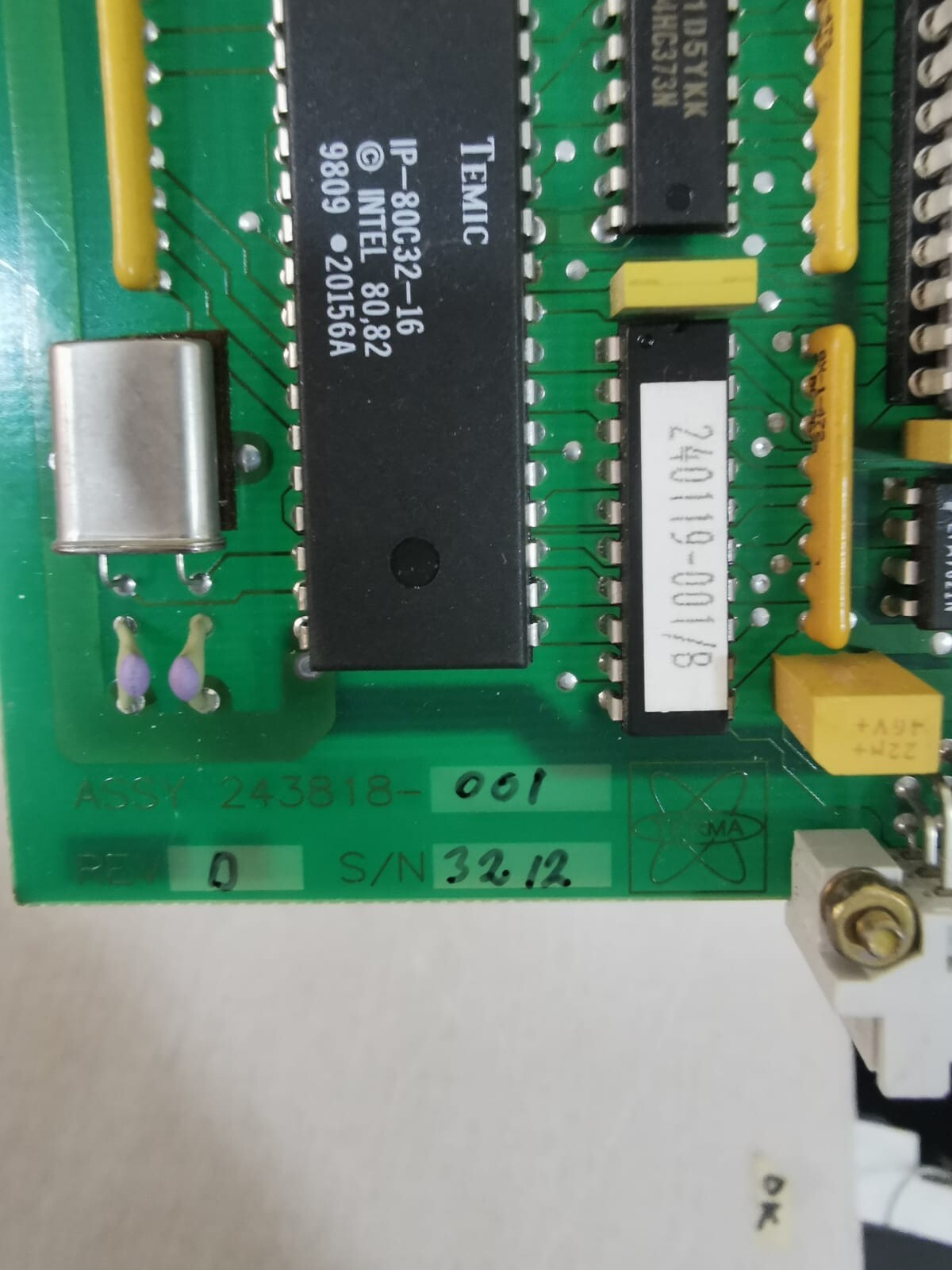 Terma ASSY-243818 TERMA ASSY 243818 Rev D / 243819-001-A PCB Board 4