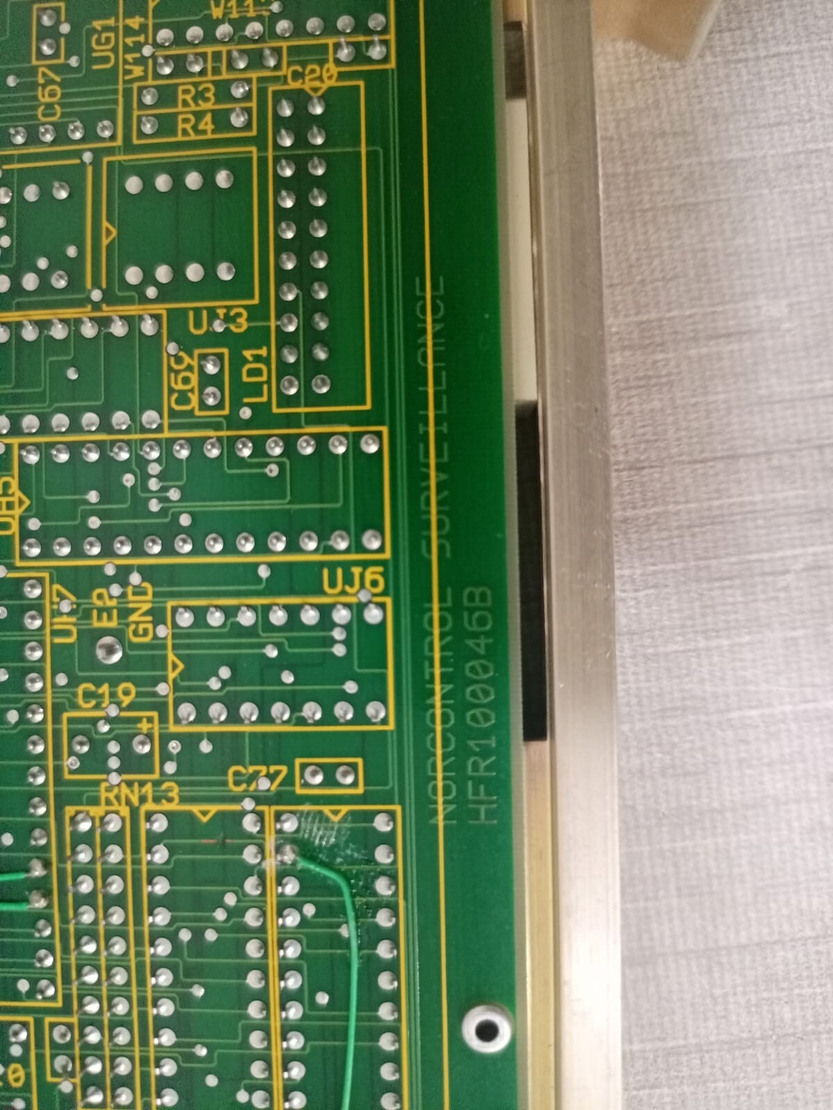 NorControl HFR100046B NorControl Surveillance HFR100046B / 6841565J PCB Card 4