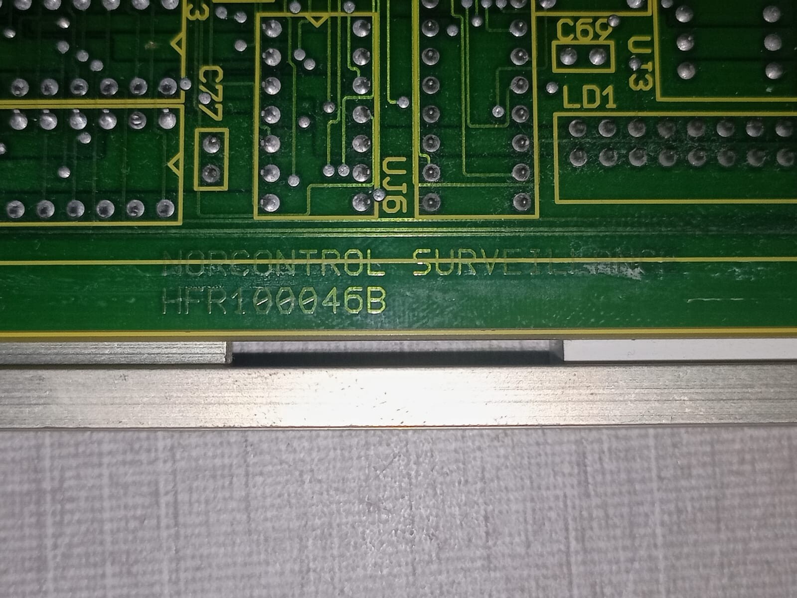 NORCONTROL SURVEILLANCE HFR100046B NorControl Surveillance HFR100046B / 6842565A PCB Card 5