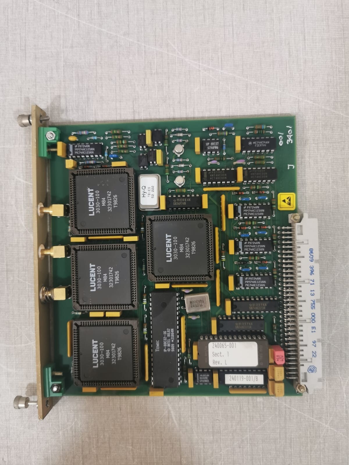 Terma ASSY-237556 TERMA ASSY 237556 Rev J / 237556-001 REV J PCB Board 4