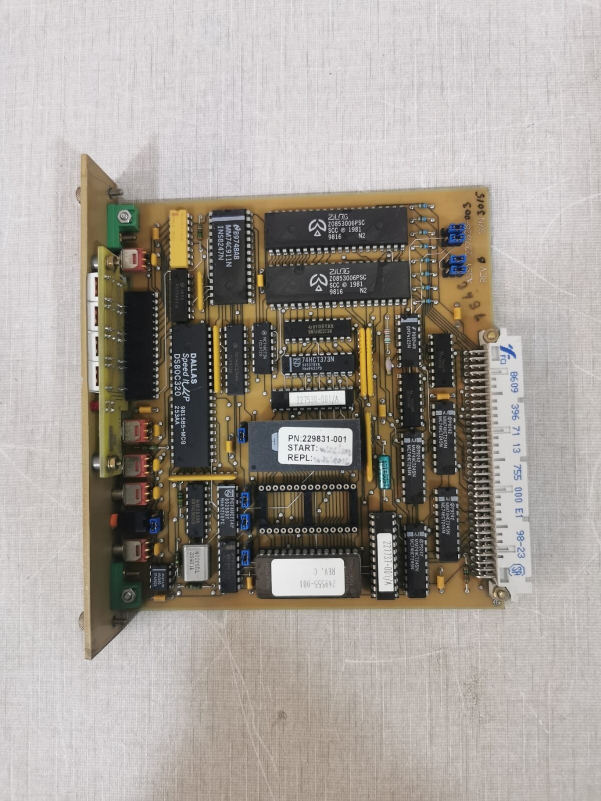 TERMA ASSY 227526 Rev B / 227526-003 REV B PCB Board